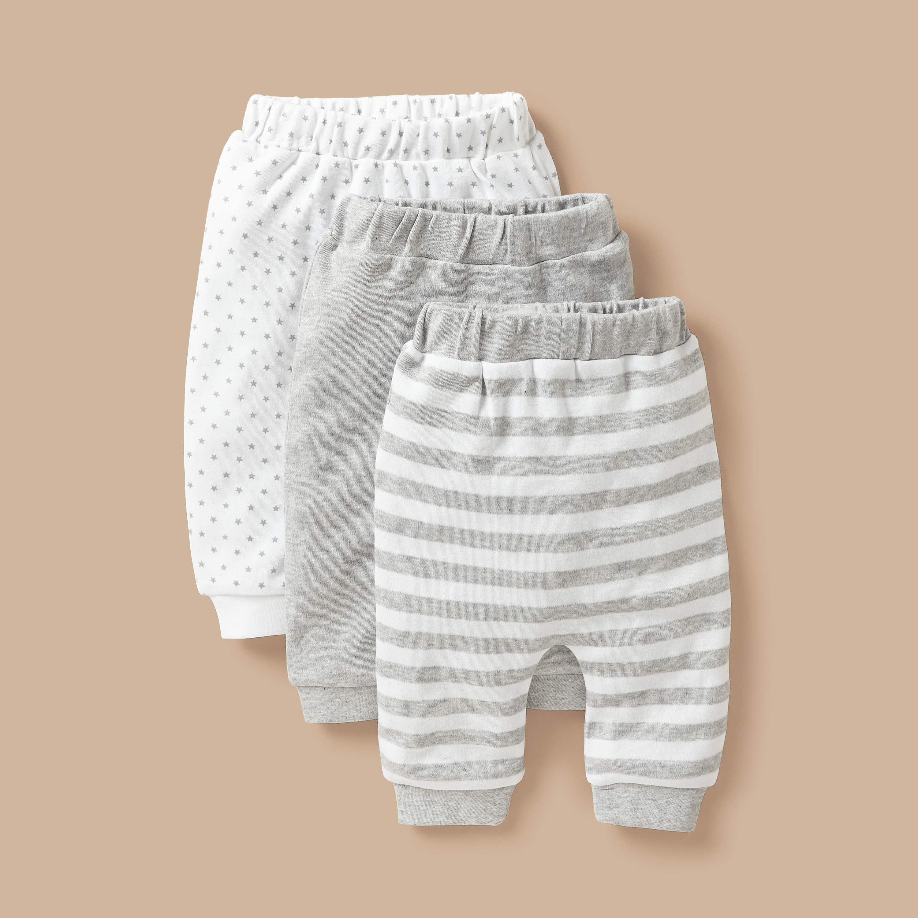 Juniors Printed Joggers - Set of 3-baby-boys-clothing-bottoms-joggersandtrackpants-image-1