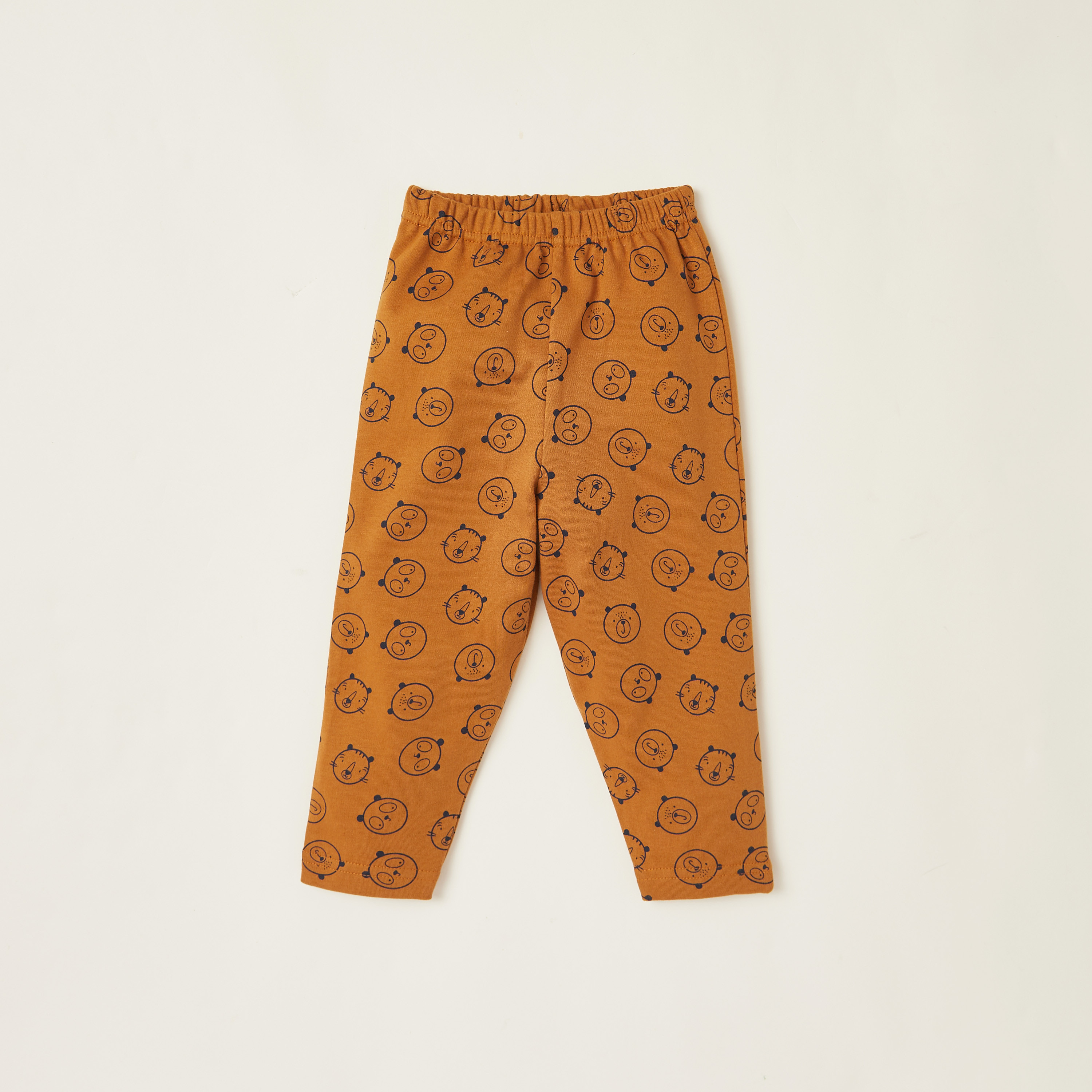 طقم بنطلون بيجاما بطبعات وتيشيرت بطبعات جرافيك من جونيورز-baby-boys-clothing-nightwear-pyjamasets-image-3