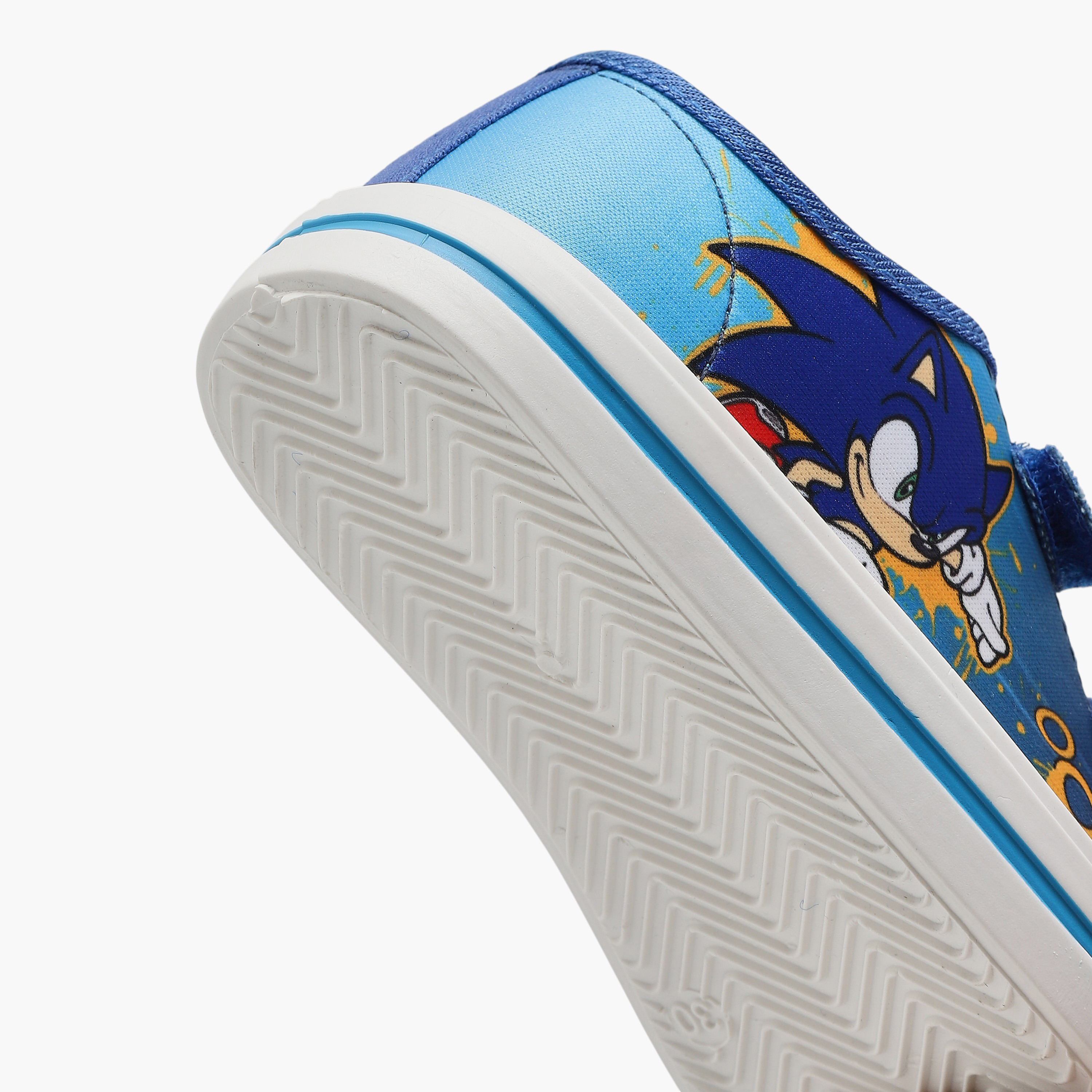 Sonic Boys Hook & Loop Ankle Sneakers-boys-shoes-sneakers-image-5