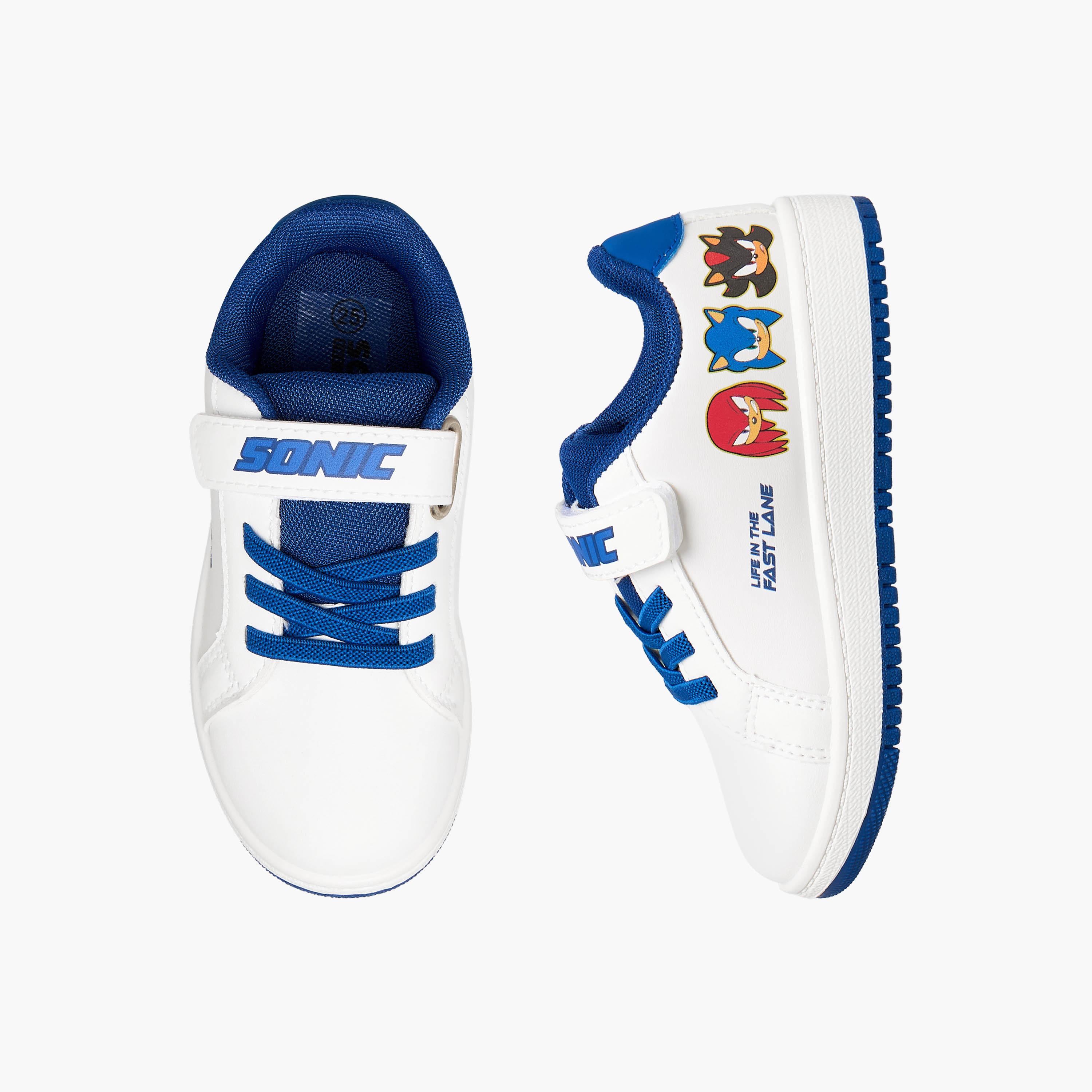 Sonic Boys Hook & Loop Sneakers-boys-shoes-sneakers-image-1