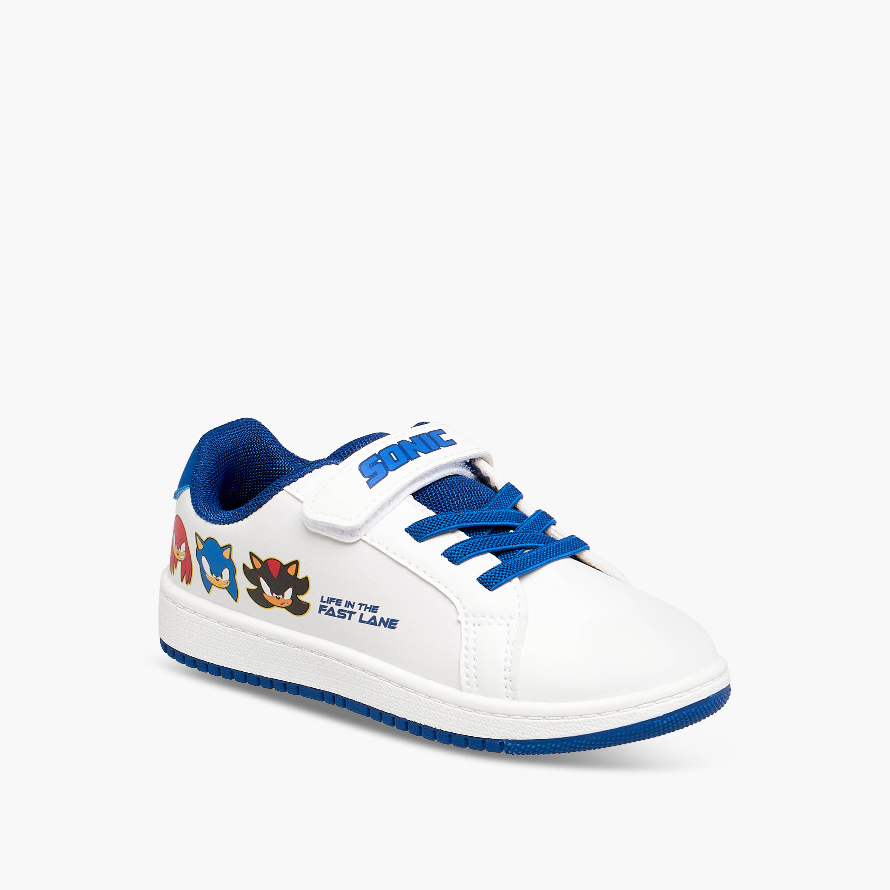 Sonic Boys Hook & Loop Sneakers-boys-shoes-sneakers-image-2