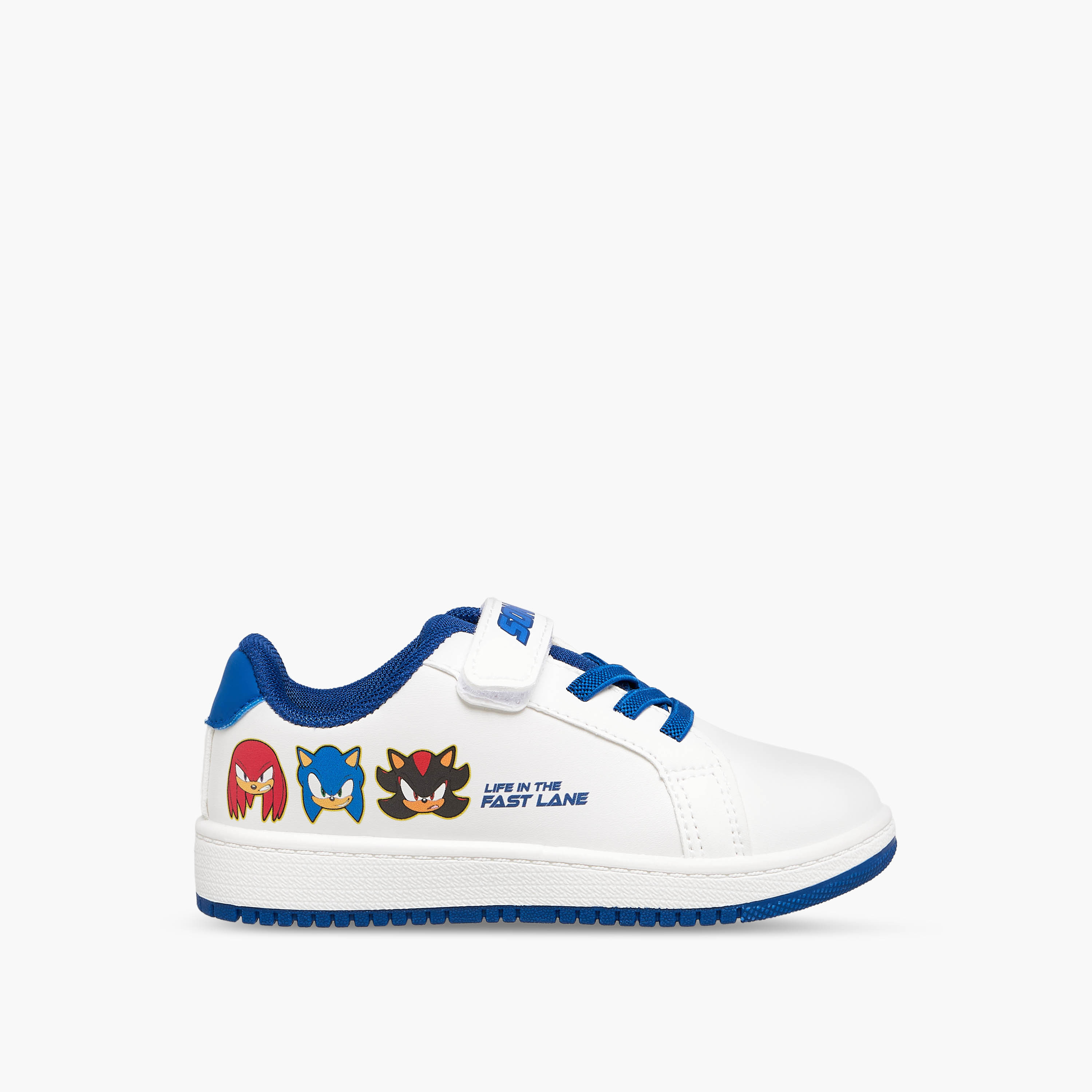 Sonic Boys Hook & Loop Sneakers-boys-shoes-sneakers-image-3