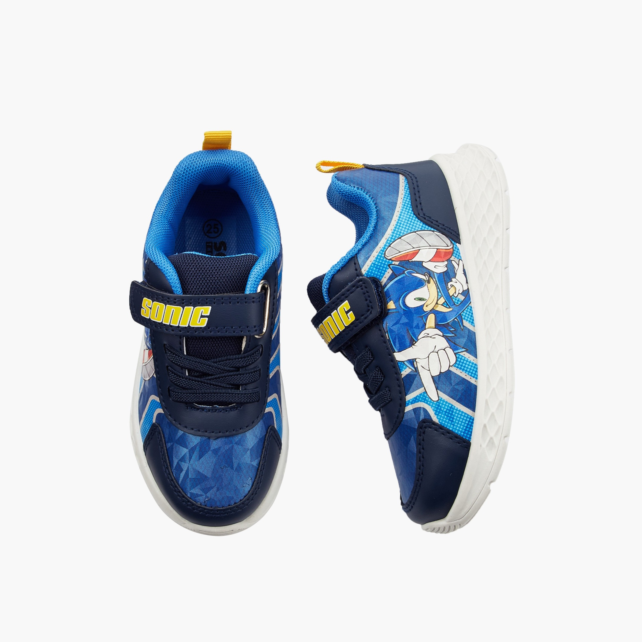 حذاء سنيكرز للكاحل بشريط لاصق للأولاد من سونيك-boys-shoes-sneakers-image-1