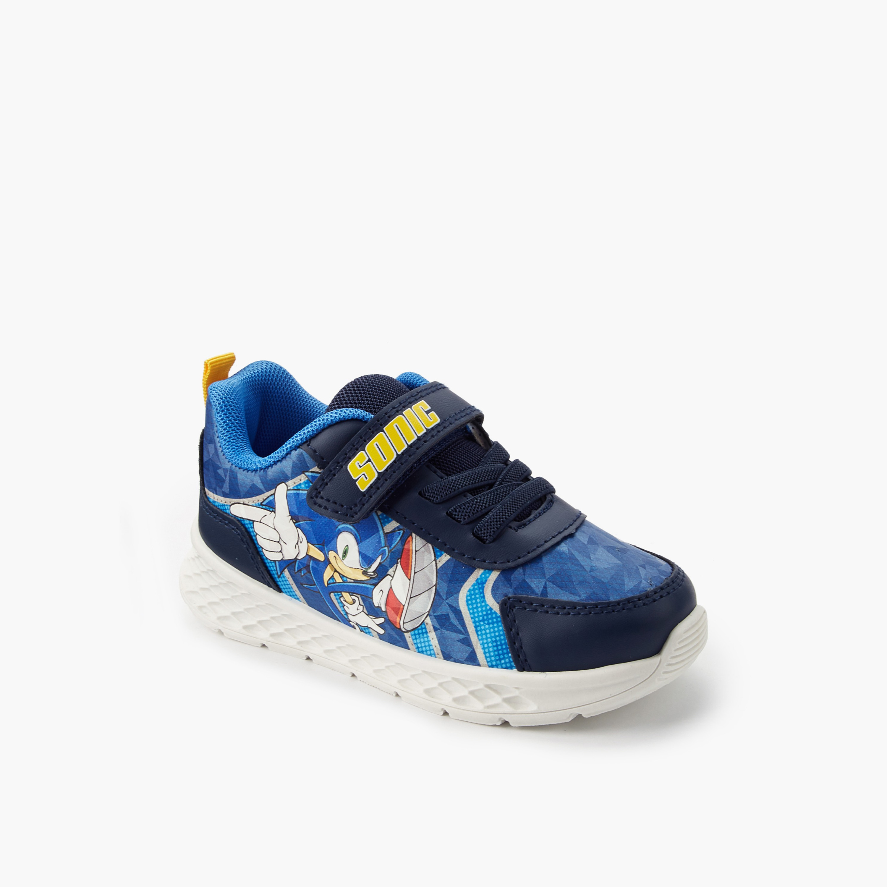 حذاء سنيكرز للكاحل بشريط لاصق للأولاد من سونيك-boys-shoes-sneakers-image-2