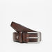 Duchini Textured Leather Belt with Pin Buckle Closure-Men%27s Belts-thumbnail-2