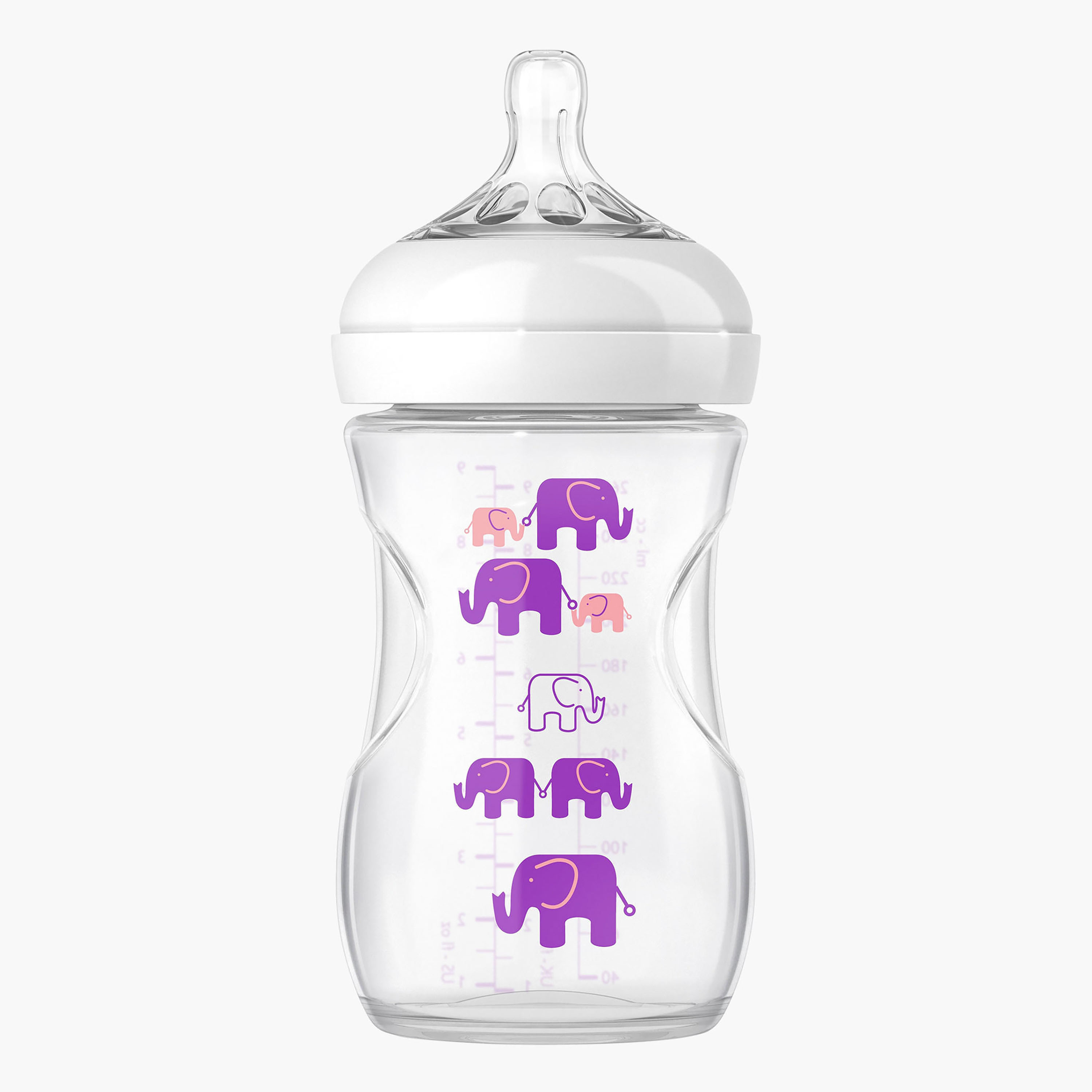 مجموعة جهاز تعقيم كهربائي 2 في 1 وقارورة طبيعية بطبعات فيل من فيليبس أفينت-baby-feeding-sterilizersandwarmers-image-5