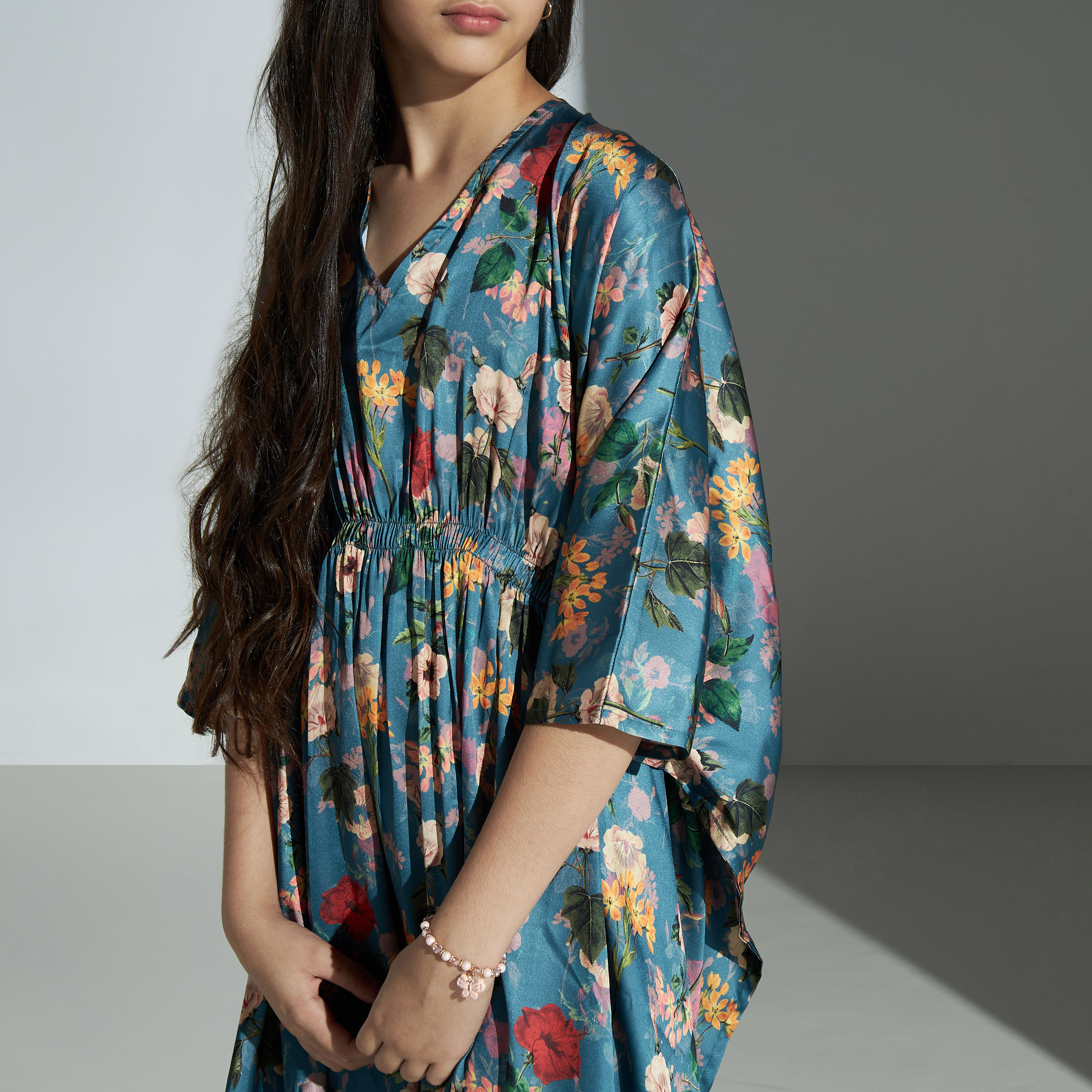 فستان طويل بطبعات أزهار من سي نوار - للبنت-girls-clothing-dressesandjumpsuits-image-3