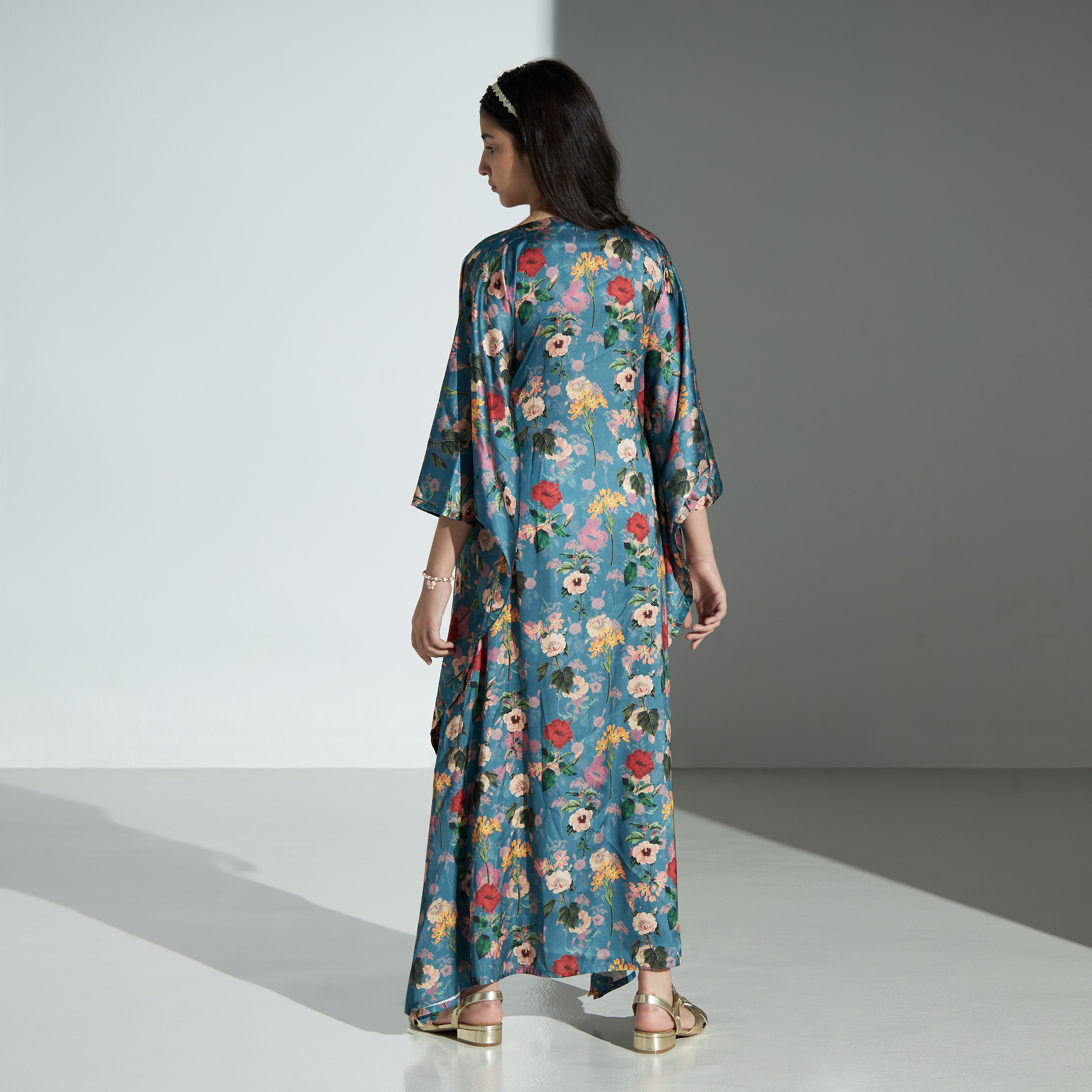 فستان طويل بطبعات أزهار من سي نوار - للبنت-girls-clothing-dressesandjumpsuits-image-4