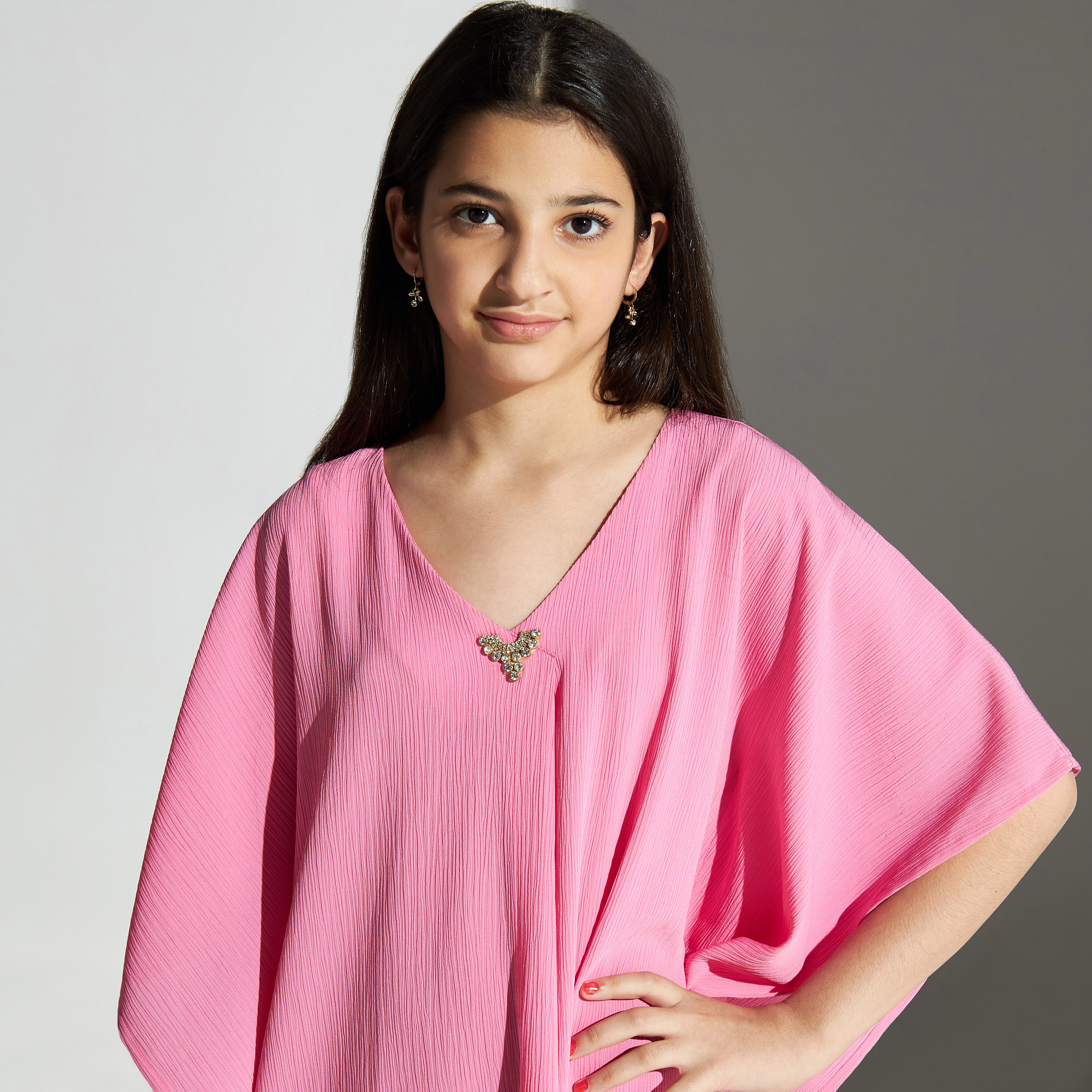 Si Noir Embellished Maxi Dress - for Girl-girls-clothing-dressesandjumpsuits-image-3