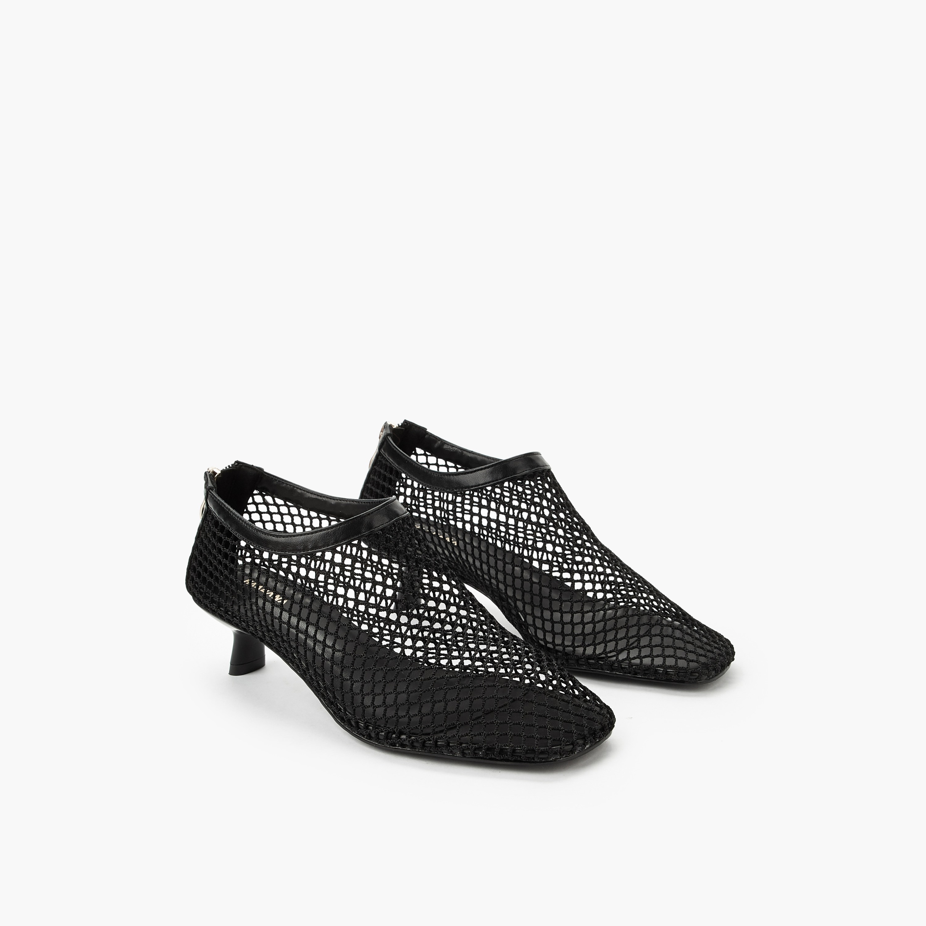 Haadana Women Mesh Kitten Heels-women-shoes-sandals-heeled-image-1