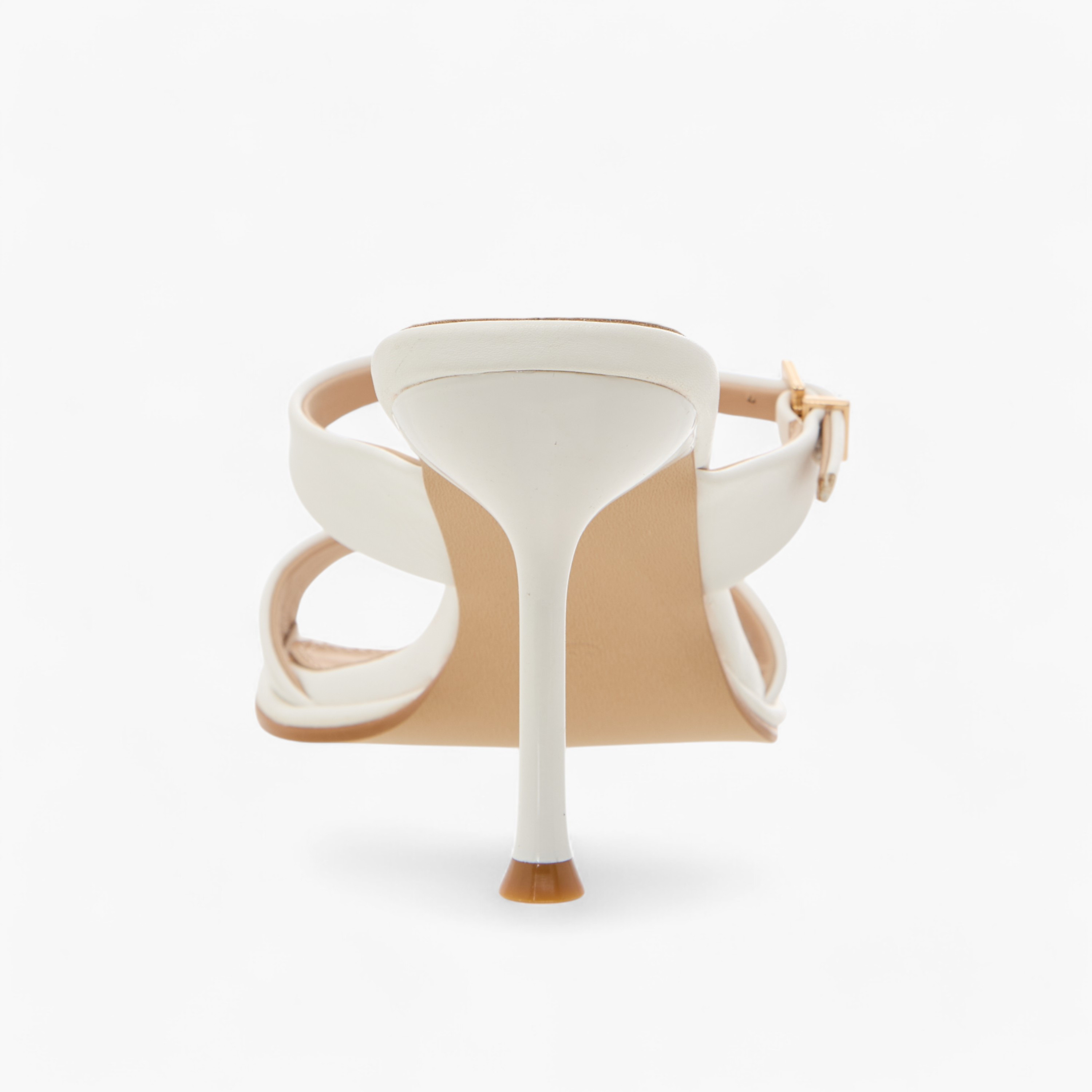 Flora Bella Solid Slip-On Sandals with Stiletto Heels and Buckle Detail-women-shoes-sandals-heeled-image-5