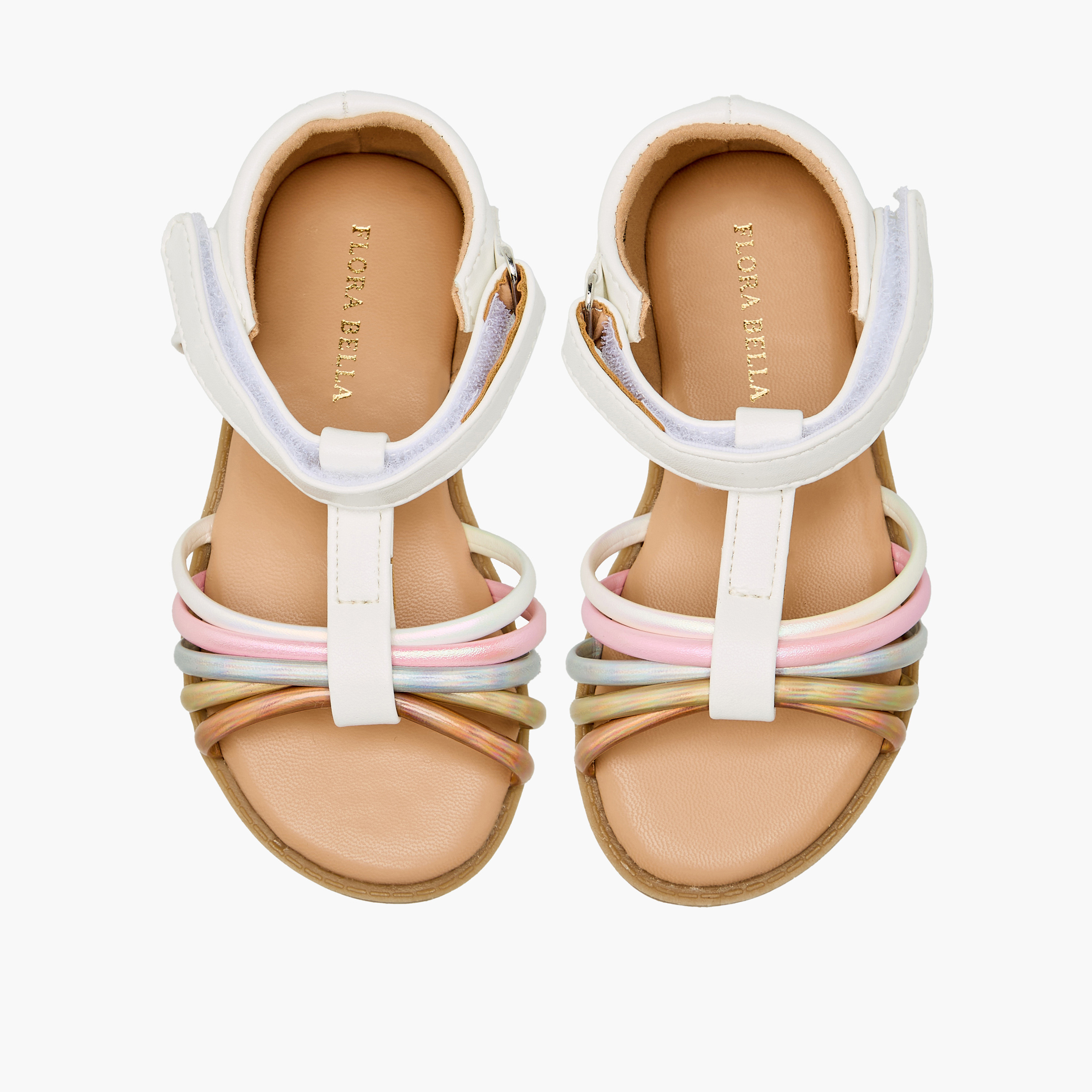 صندل بشريط إغلاق للفتيات من فلورا بيلا-girls-shoes-sandals-image-1