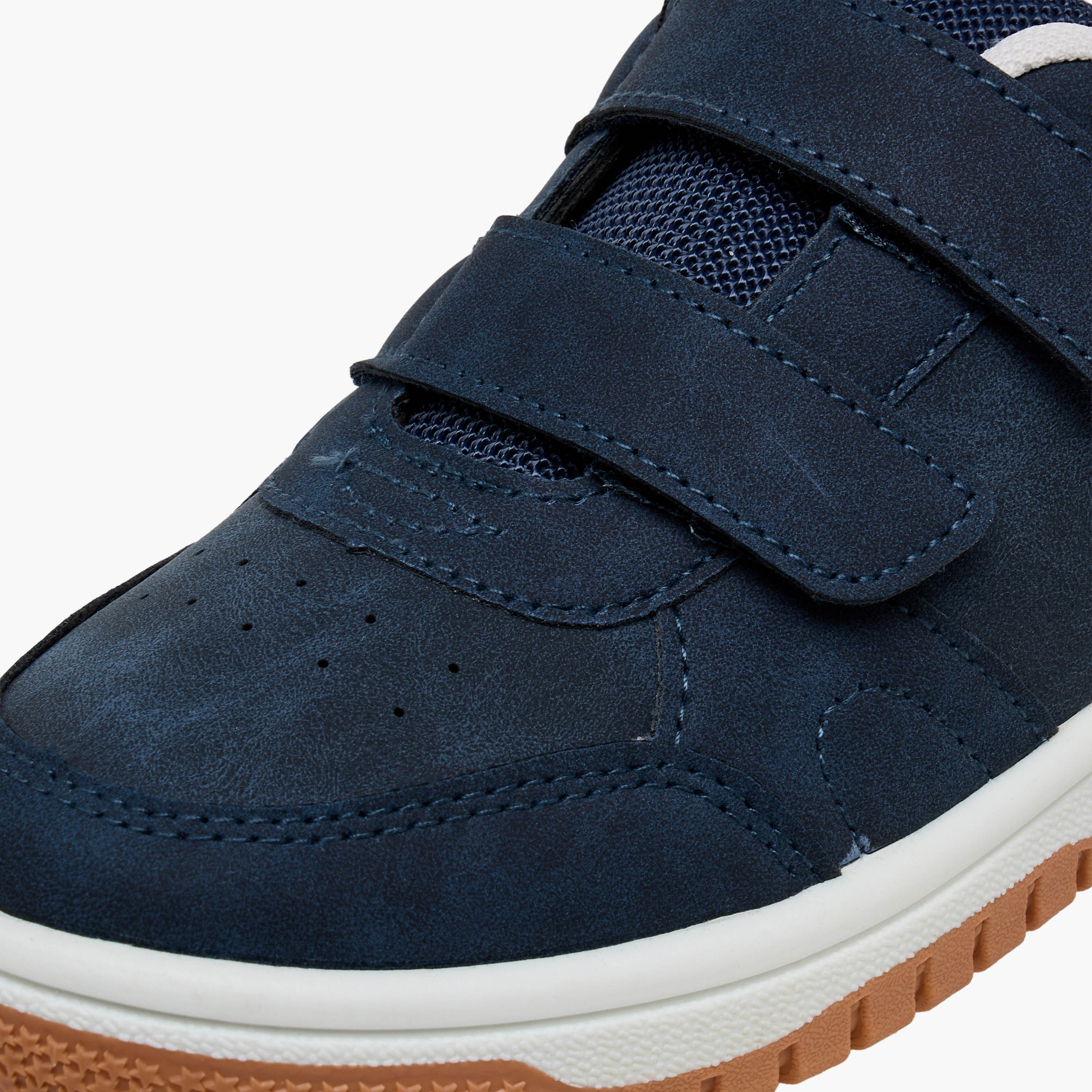 LBL by Shoexpress Boys Hook & Loop Ankle Sneakers-boys-shoes-sneakers-image-4