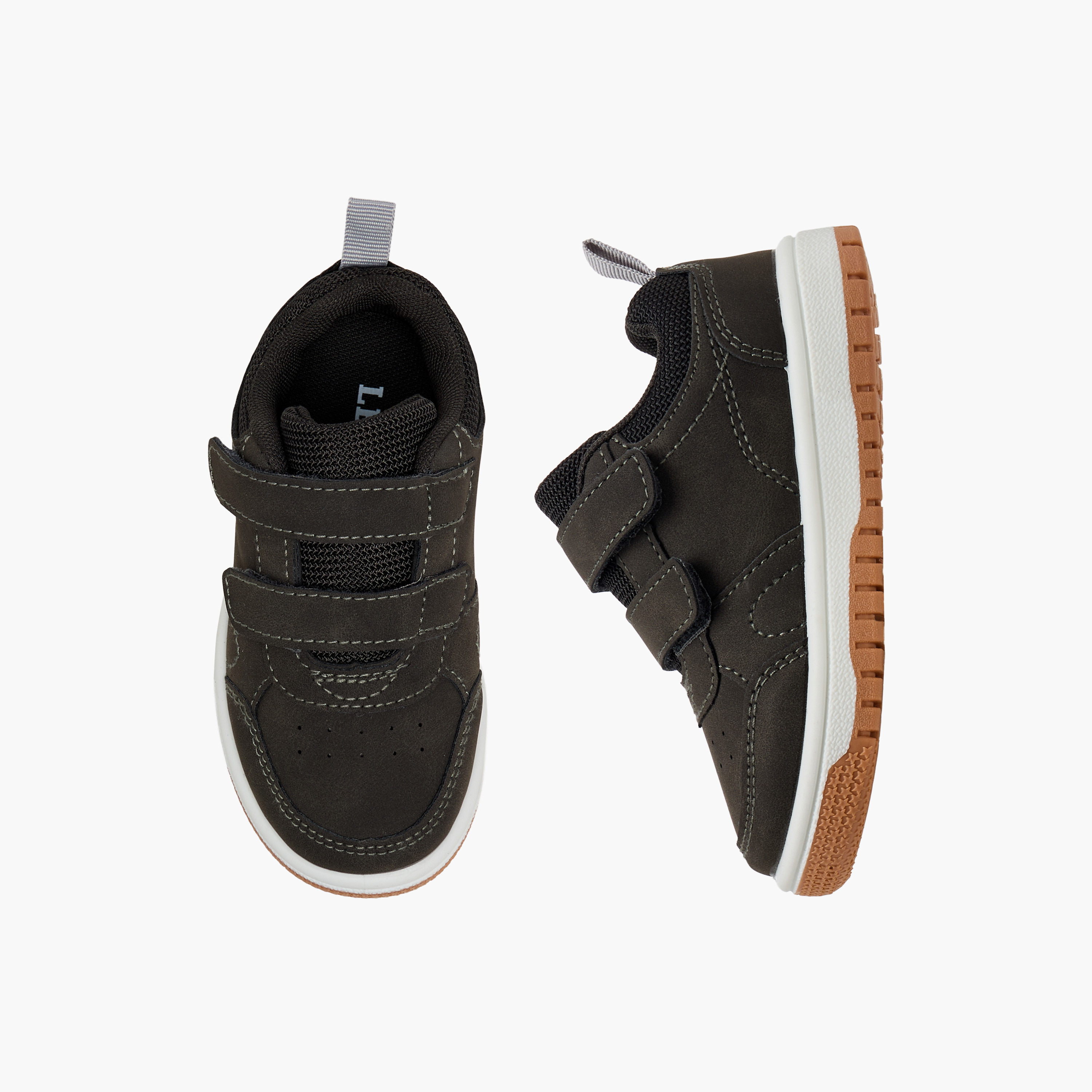 LBL by Shoexpress Boys Hook & Loop Ankle Sneakers-boys-shoes-sneakers-image-1