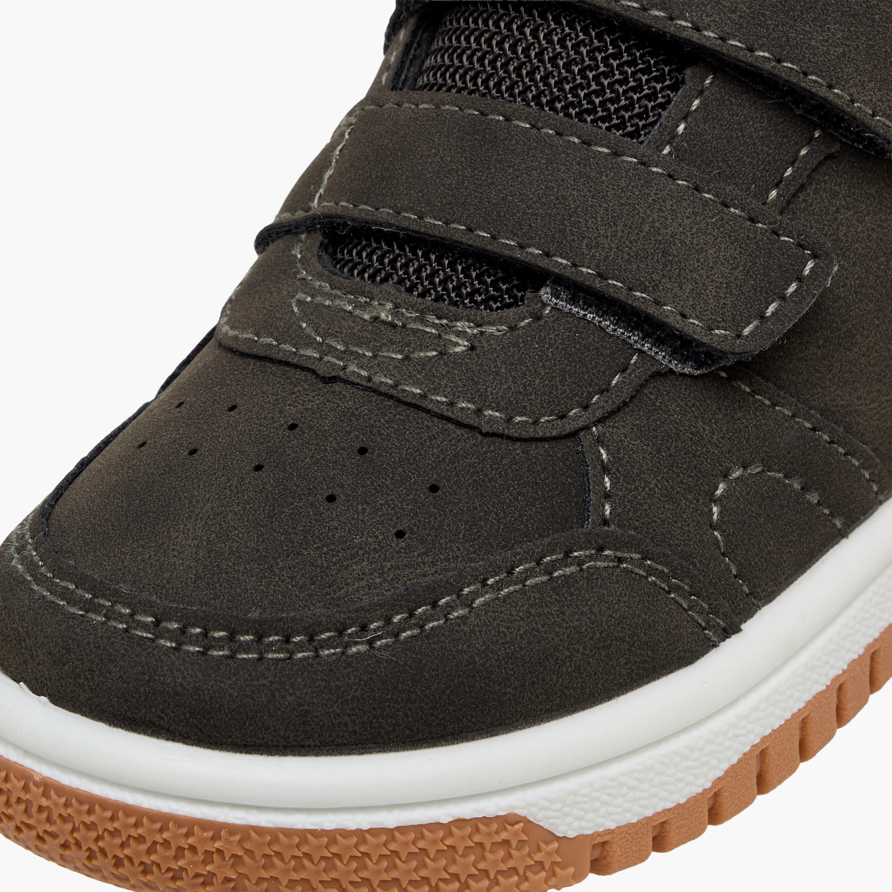 LBL by Shoexpress Boys Hook & Loop Ankle Sneakers-boys-shoes-sneakers-image-4