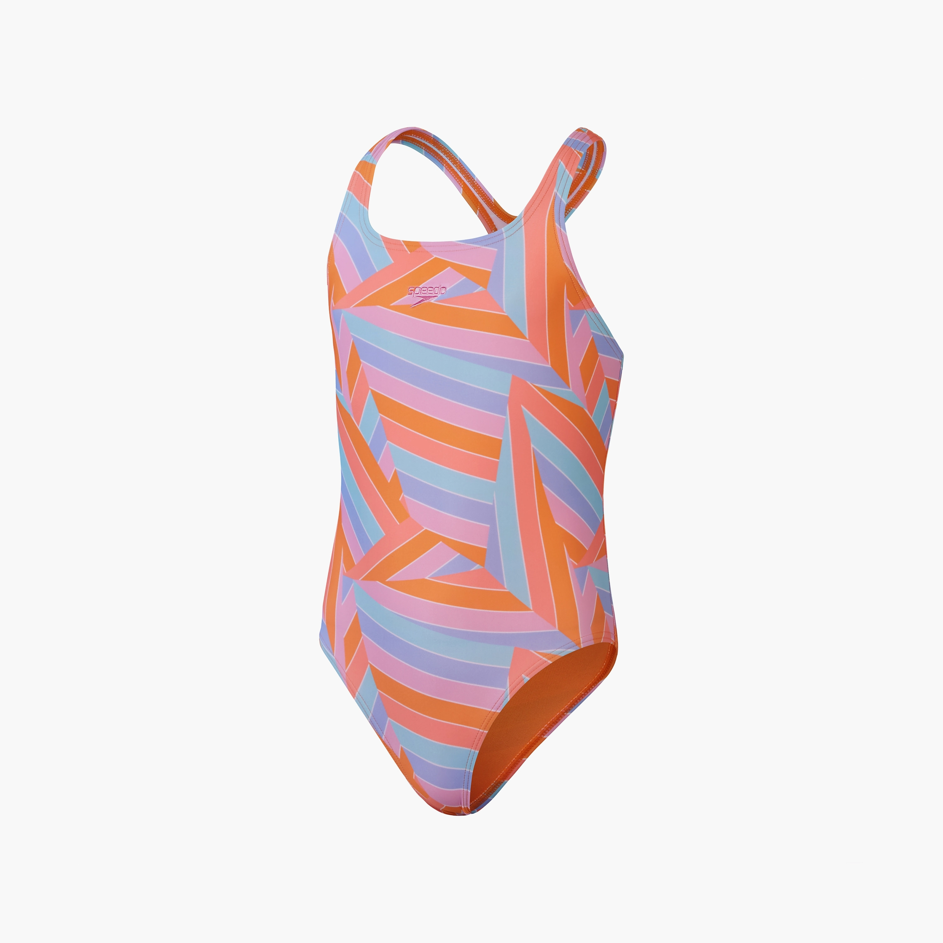 Speedo Printed Medalist, Kids Girls-sports-girls-clothing-swimwear-image-1