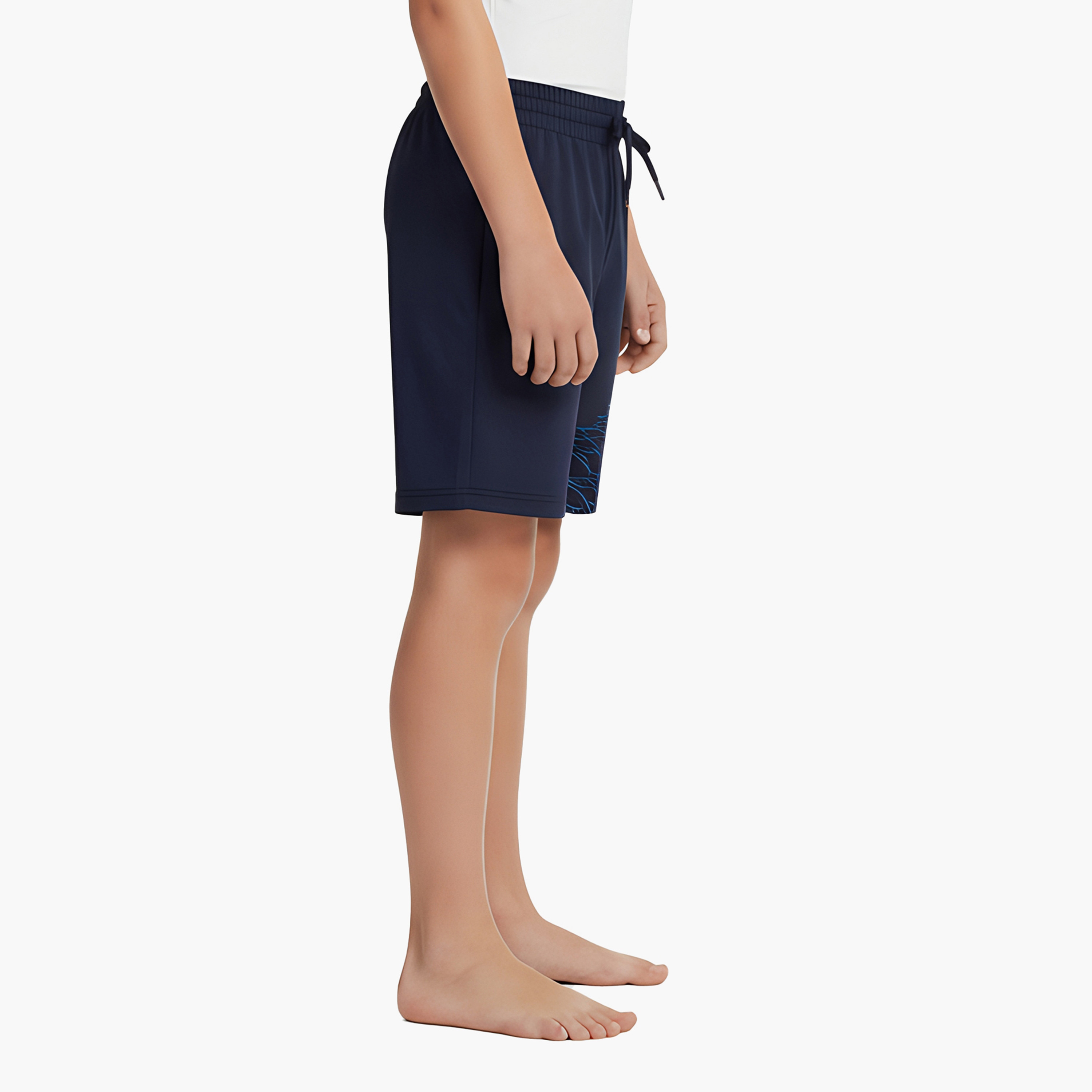 سبيدو- شورت سباحة بشعار ميدلي للأولاد   15 إنش-boys-clothing-sportswear-swimwear-image-4