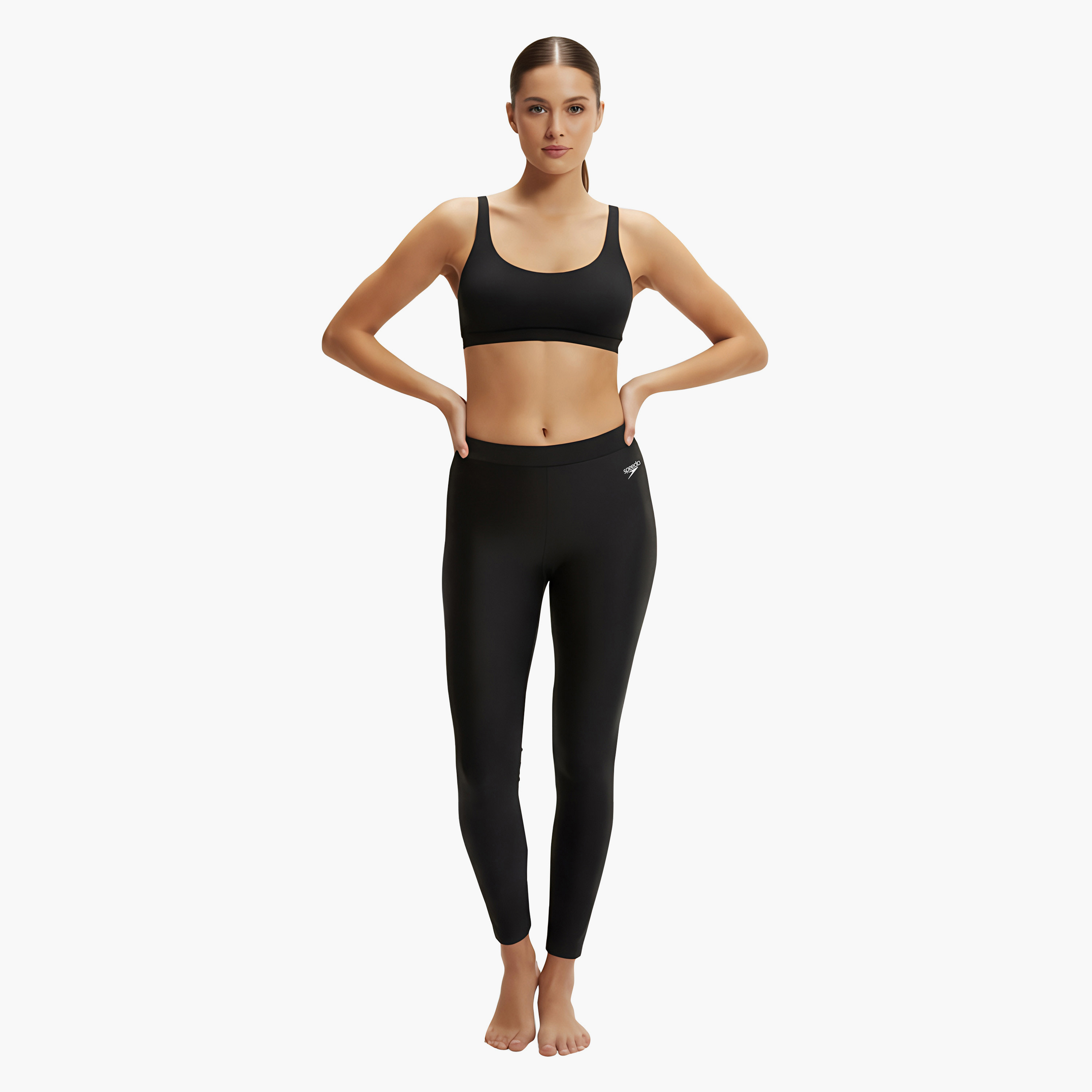 Speedo Women's Essentials Legging-women-clothing-bottoms-leggings-image-2