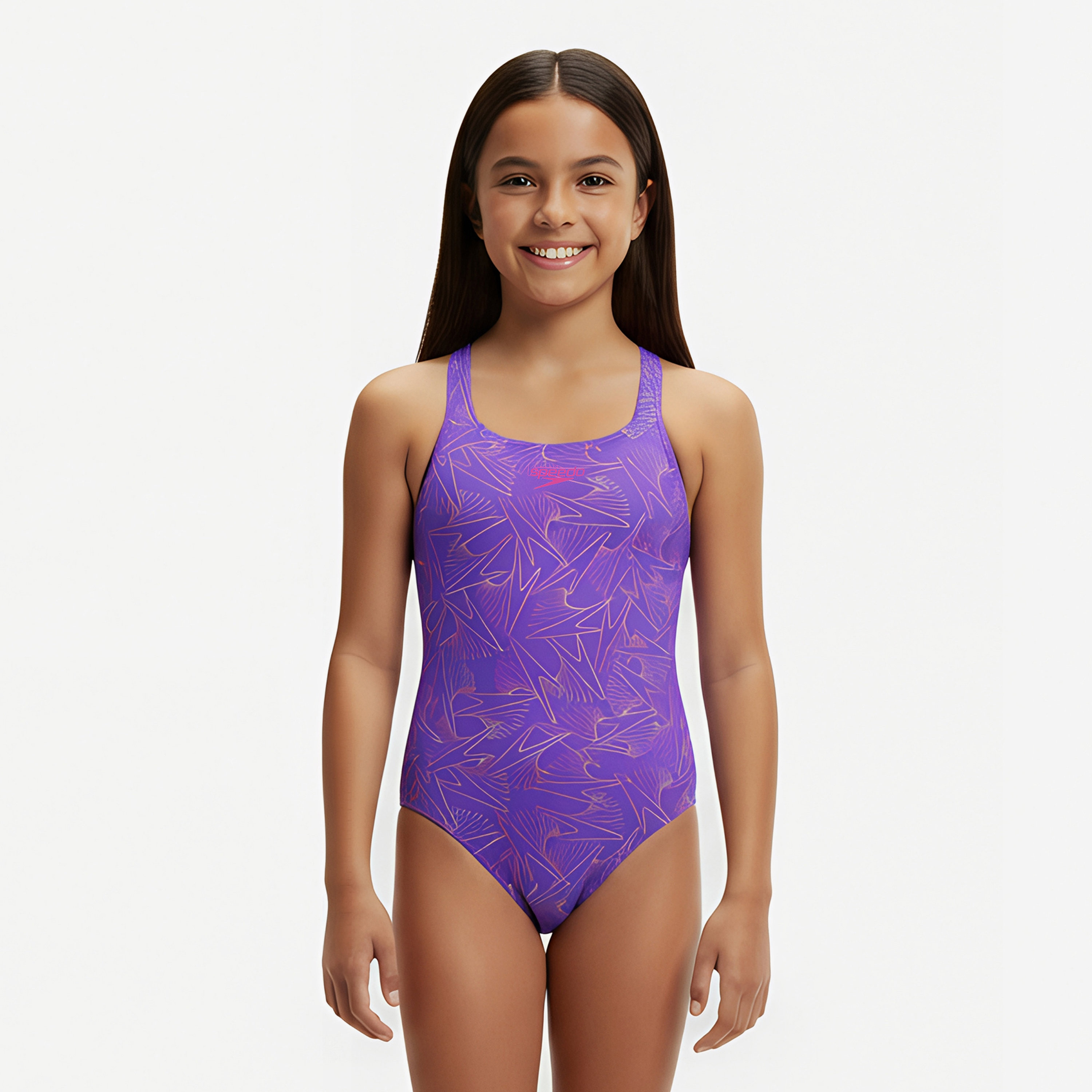 سبيدو- حذاء سباحة هايبر بوم أولوفر ميداليست للأطفال والبنات-girls-clothing-sportswear-swimwear-image-1