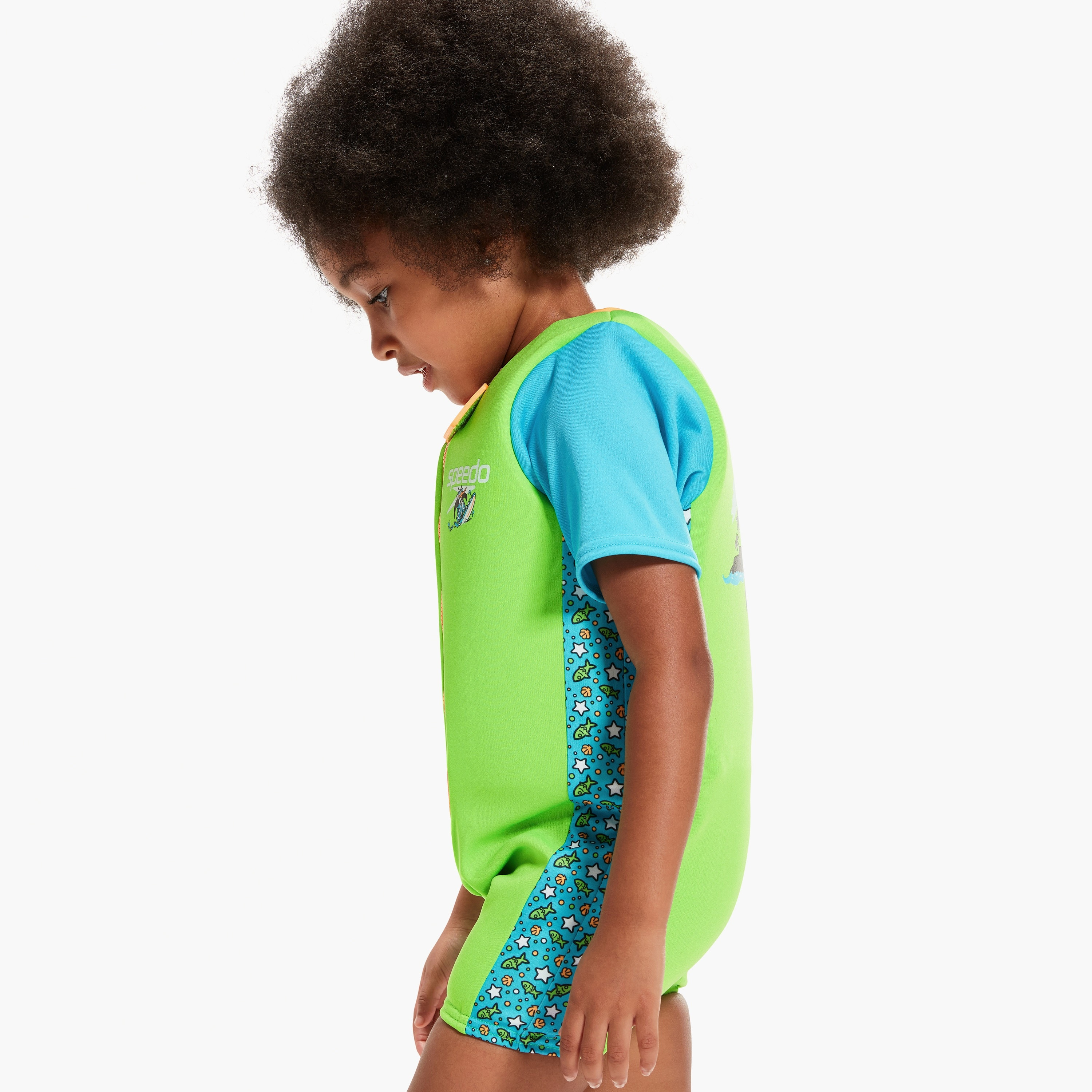 Speedo Character Printed Float Suit, Kids Boys-sports-boys-clothing-swimwear-image-5