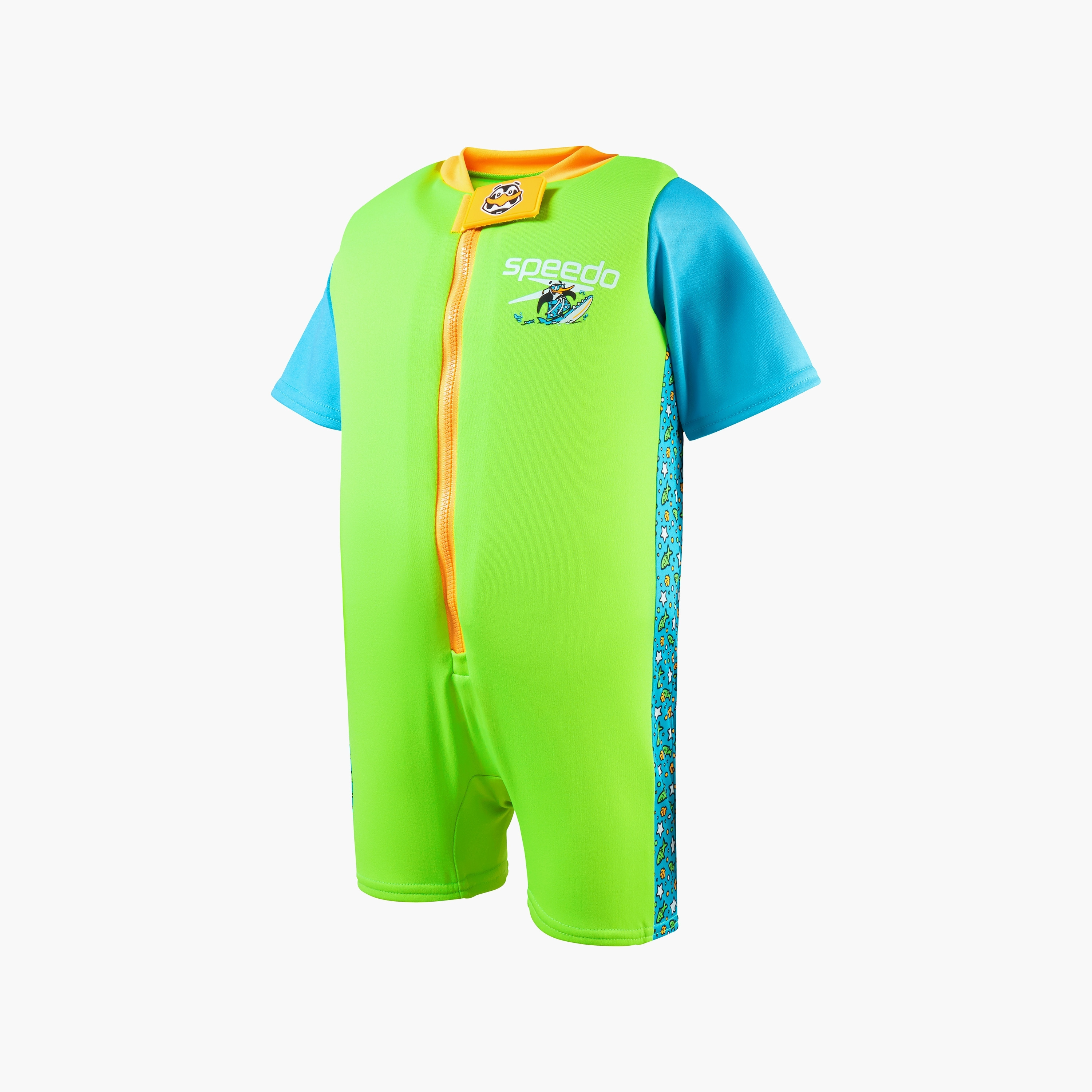 Speedo Character Printed Float Suit, Kids Boys-sports-boys-clothing-swimwear-image-9