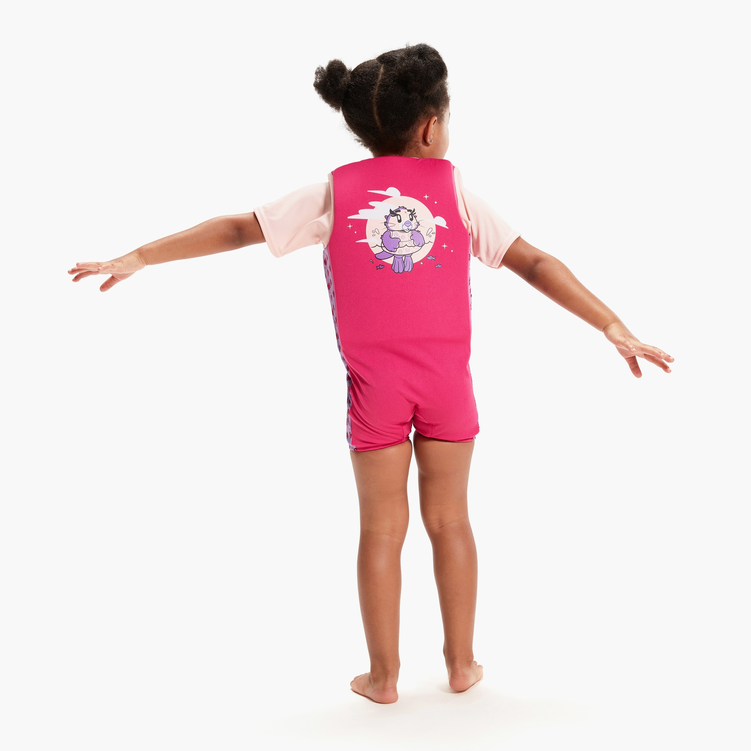 تعويم سوت من سبيدو ذو مطبوعة بطبعة شخصية للأطفال من البنات-girls-clothing-swimwear-image-6