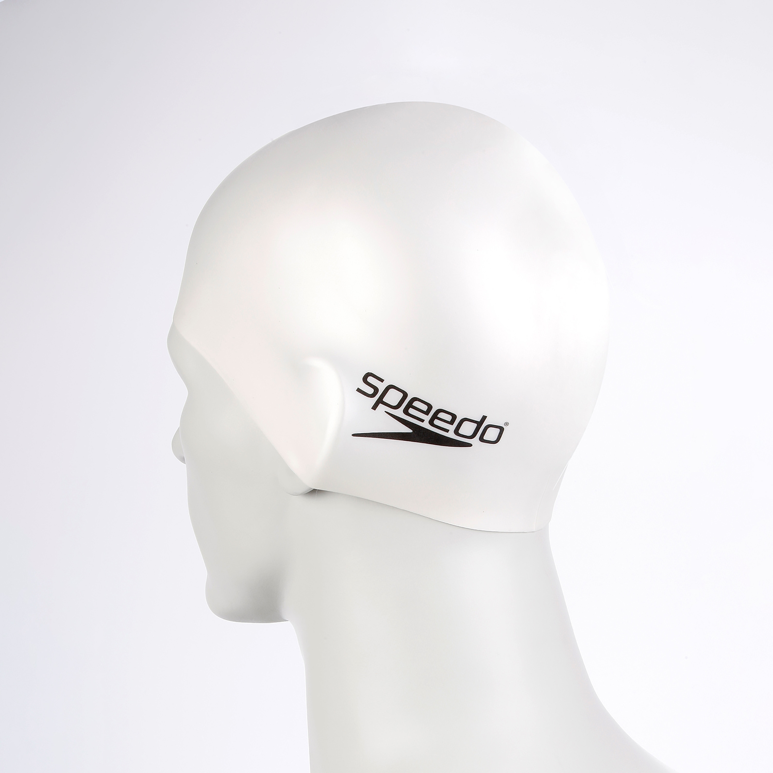 Speedo Plain Flat Silicone Cap, Adult Unisex-women-clothing-swimandbeach-swimcaps-image-3
