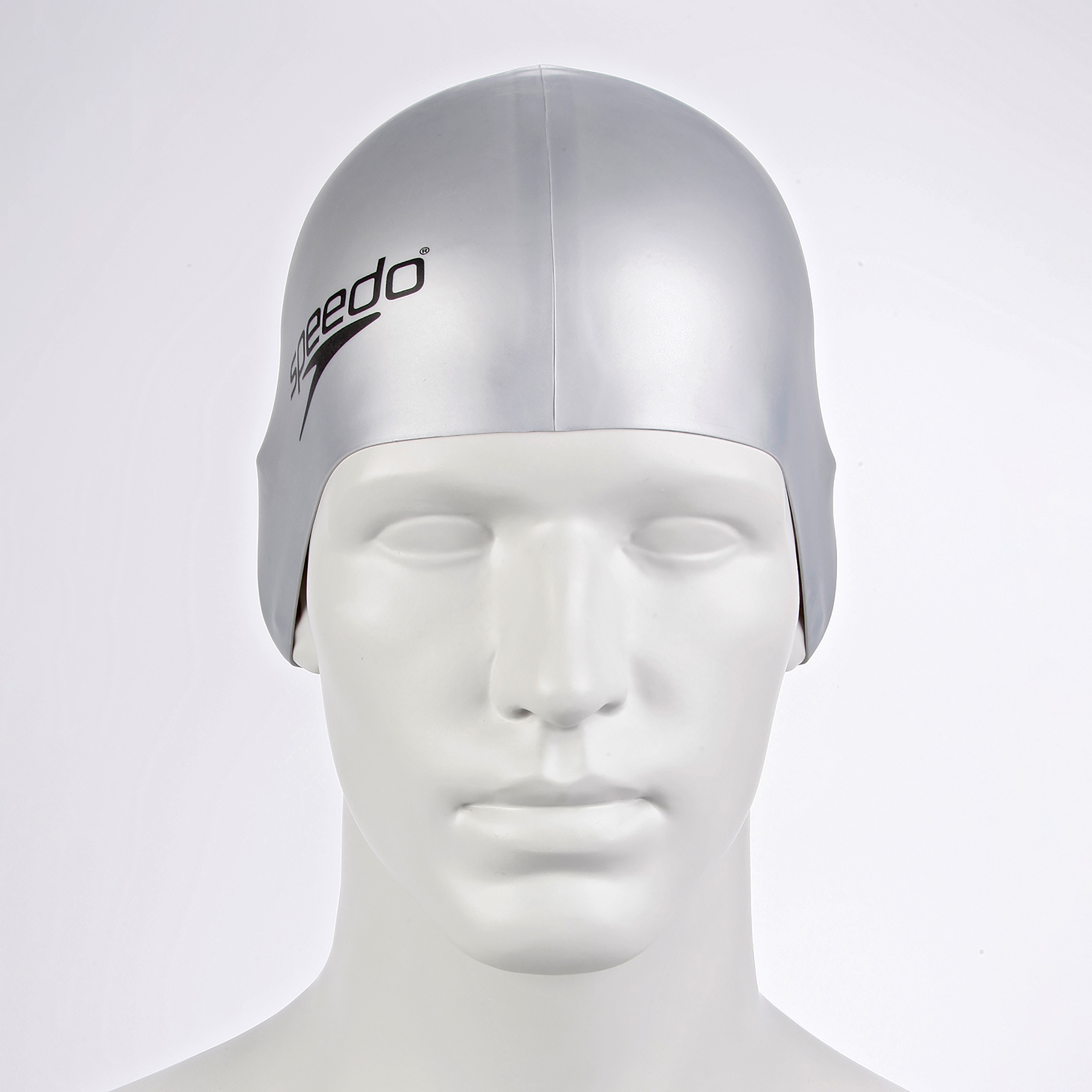 قبعة سبيدو مسطحة من السيليكون سادة للبالغين من الجنسين-women-clothing-swimandbeach-swimcaps-image-4