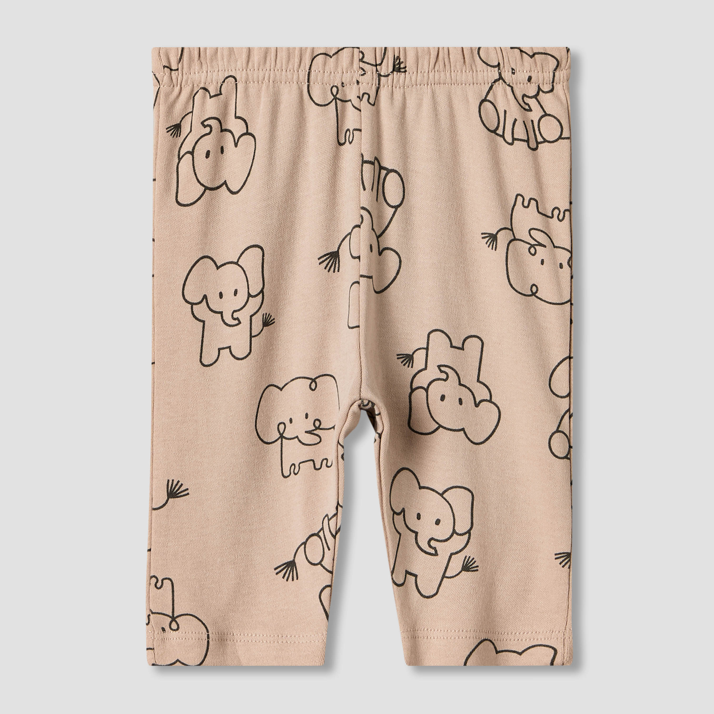 Pack of 2 Juniors Cotton Round Neck Long Sleeves Pyjama Set with Elephant Print-baby-boys-clothing-nightwear-pyjamasets-image-3