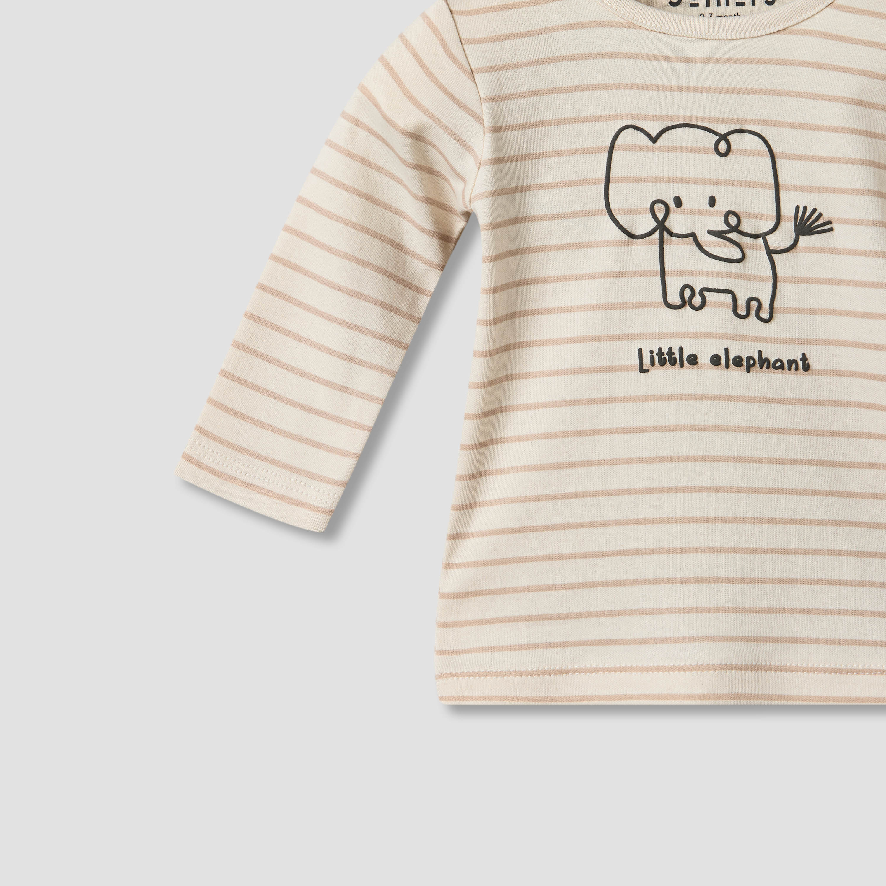 Pack of 2 Juniors Cotton Round Neck Long Sleeves Pyjama Set with Elephant Print-baby-boys-clothing-nightwear-pyjamasets-image-7