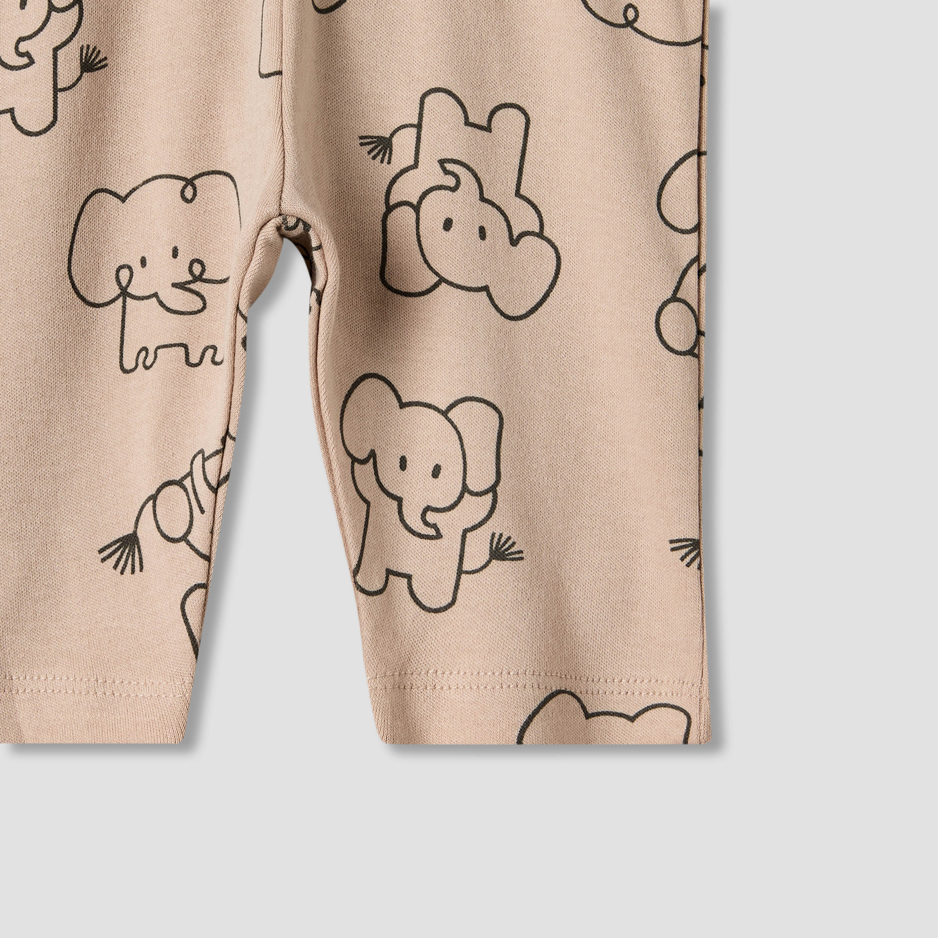 Pack of 2 Juniors Cotton Round Neck Long Sleeves Pyjama Set with Elephant Print-baby-boys-clothing-nightwear-pyjamasets-image-8