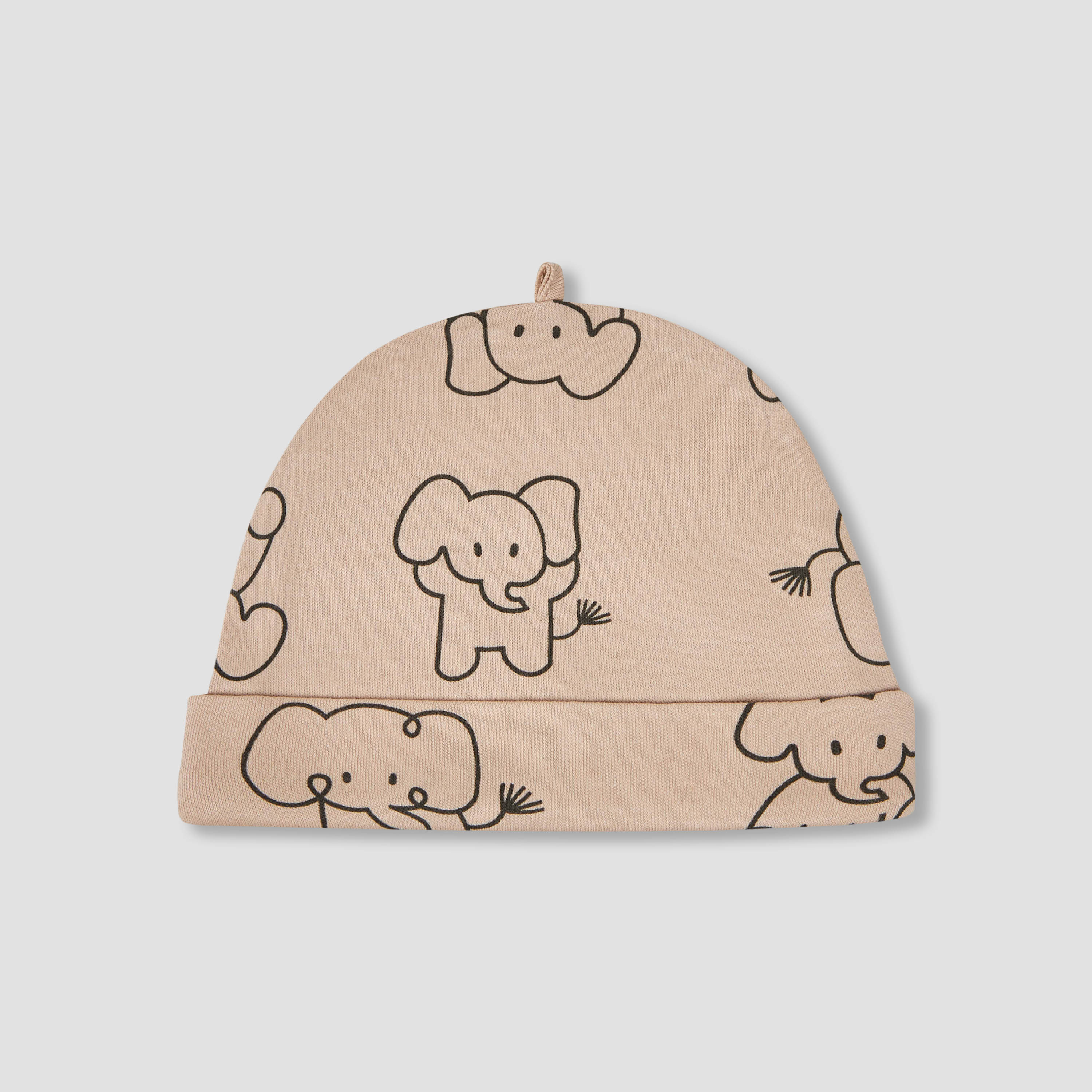 Pack of 2 Juniors Cap with Elephant Print-baby-boys-accessories-caps-image-3