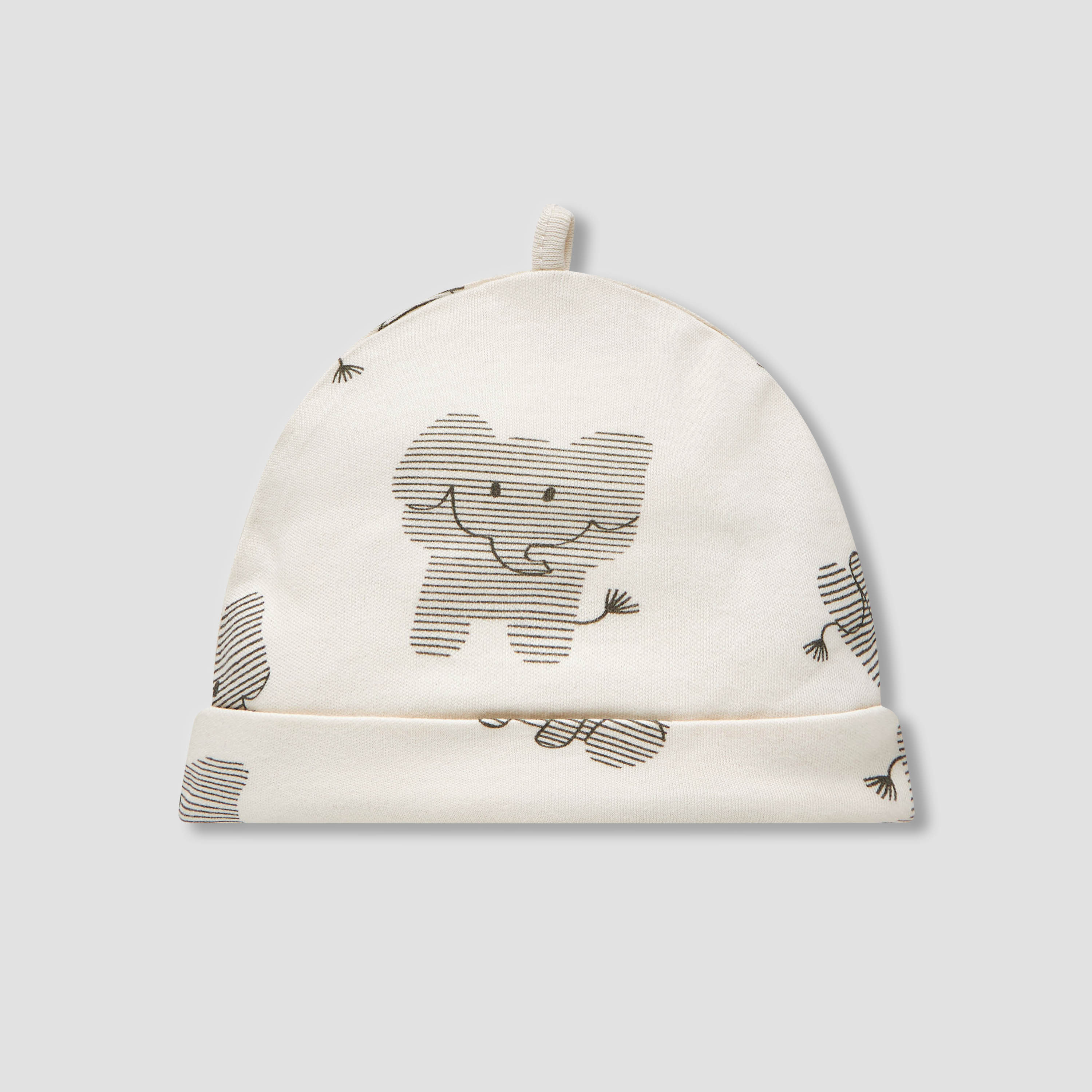 Pack of 2 Juniors Cap with Elephant Print-baby-boys-accessories-caps-image-4