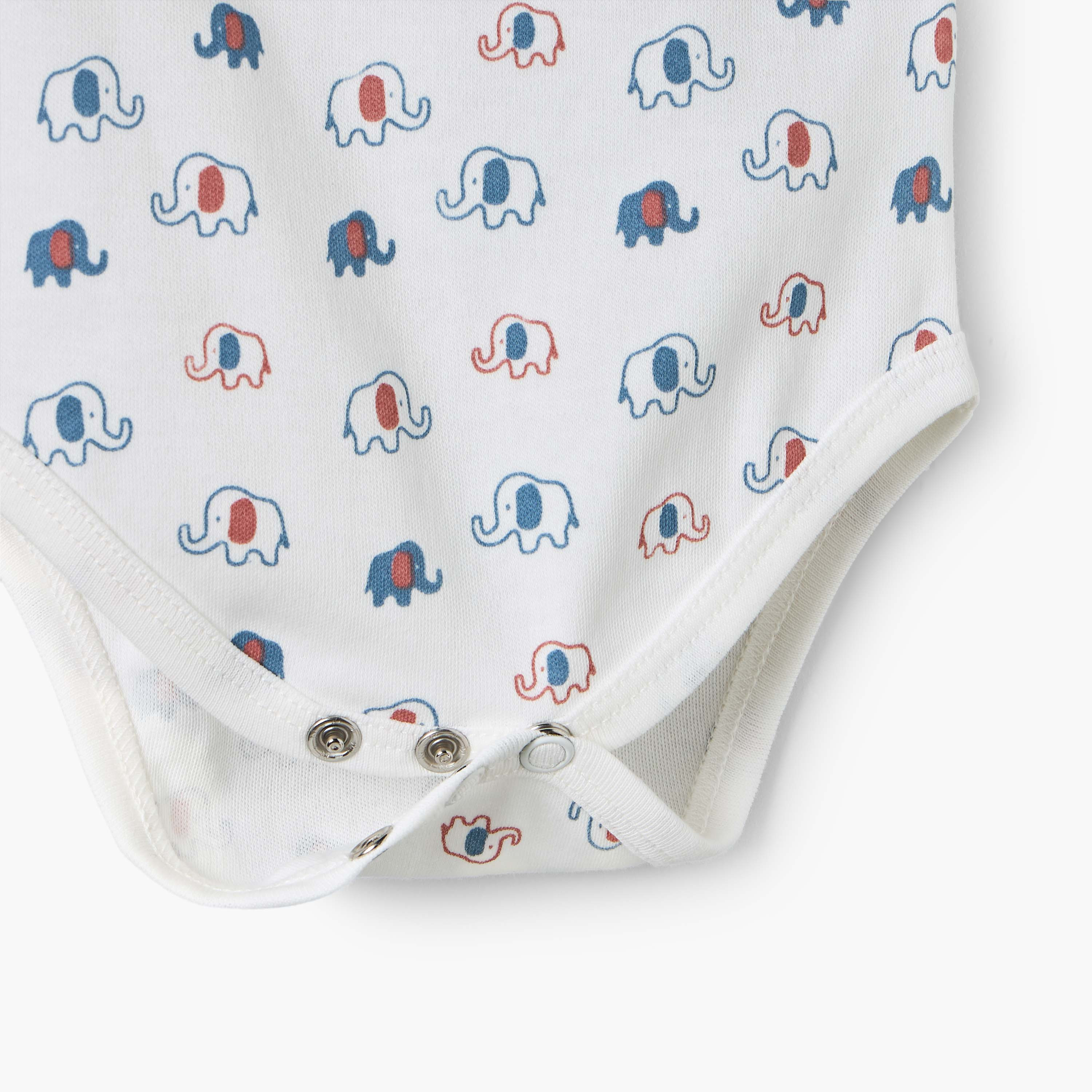 Pack of 2 Juniors Round Neck Sleeveless Bodysuit with Print-baby-boys-clothing-bodysuits-image-6