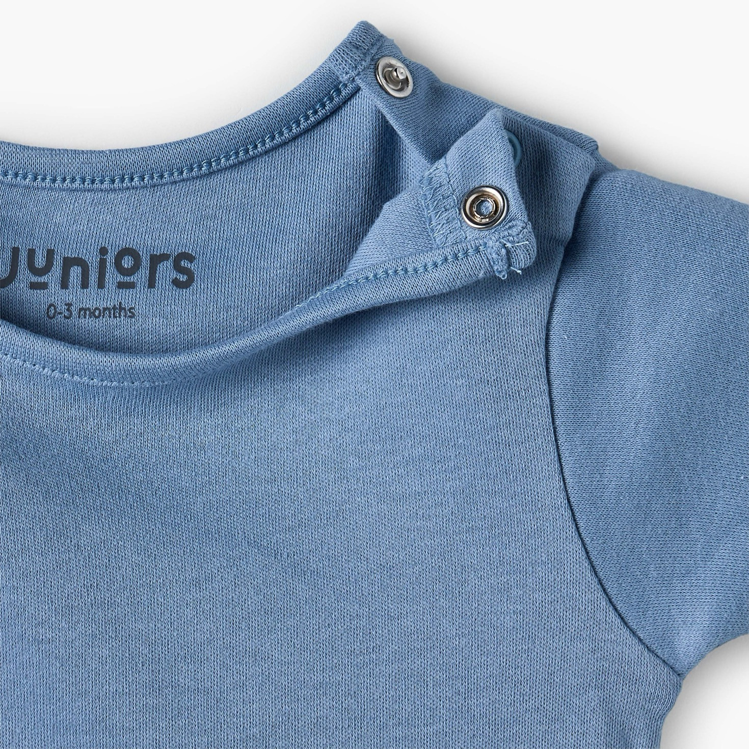 طقم شورت وتيشيرت قطن برقبة مستديرة وأكمام قصيرة وزخارف فيل من جونيورز-baby-boys-clothing-nightwear-pyjamasets-image-6