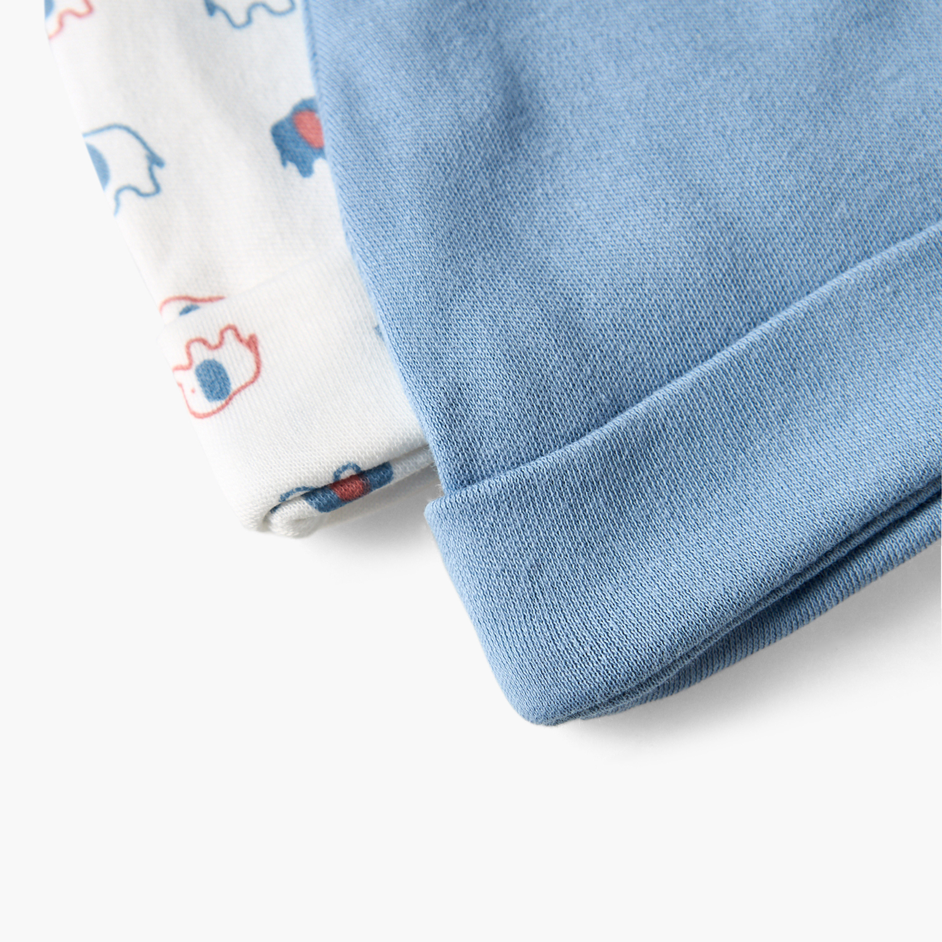 Pack of 2 Juniors Cap with Assorted Design-baby-boys-accessories-caps-image-7