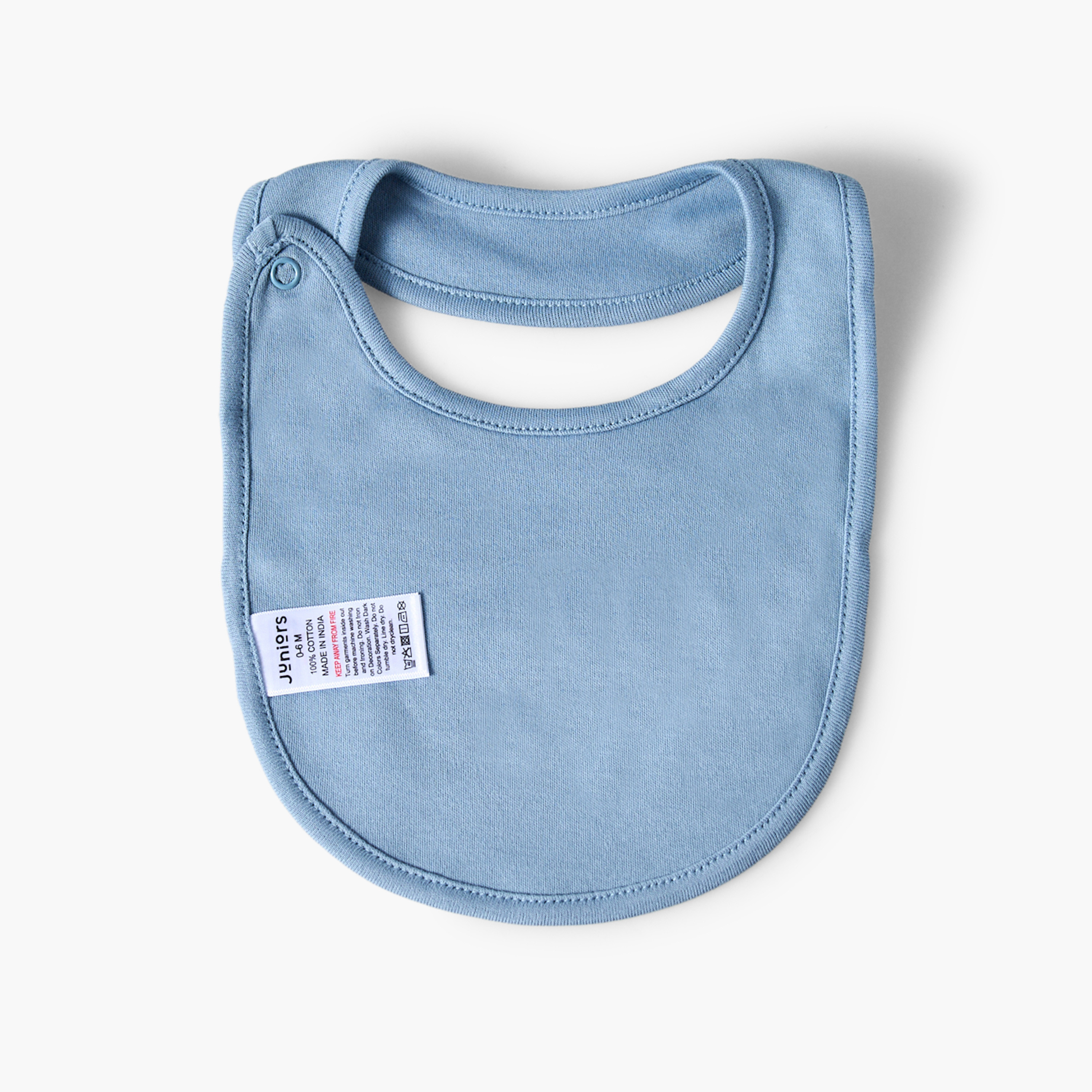 مرايل أطفال بطبعات فيل من جونيورز - عبوة من قطعتين-baby-feeding-bibs-image-4