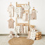طقم بطانيات لحديثي الولادة بطبعات فيل قطعتين من جونيورز-baby-nursery-blanketsandswaddles-receivingblankets-image-1