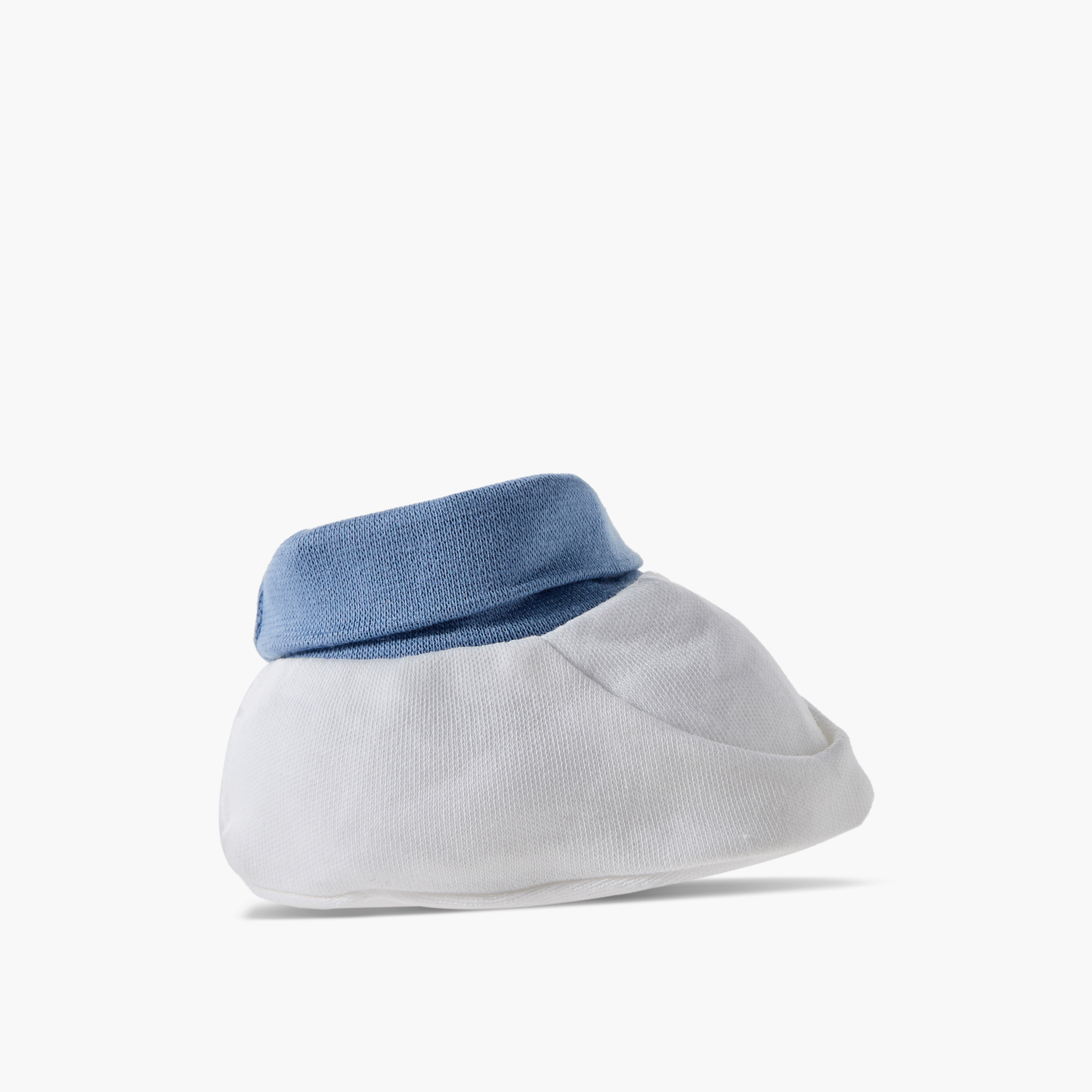 Juniors Booties with Rolled Hem-baby-boys-shoes-booties-image-3