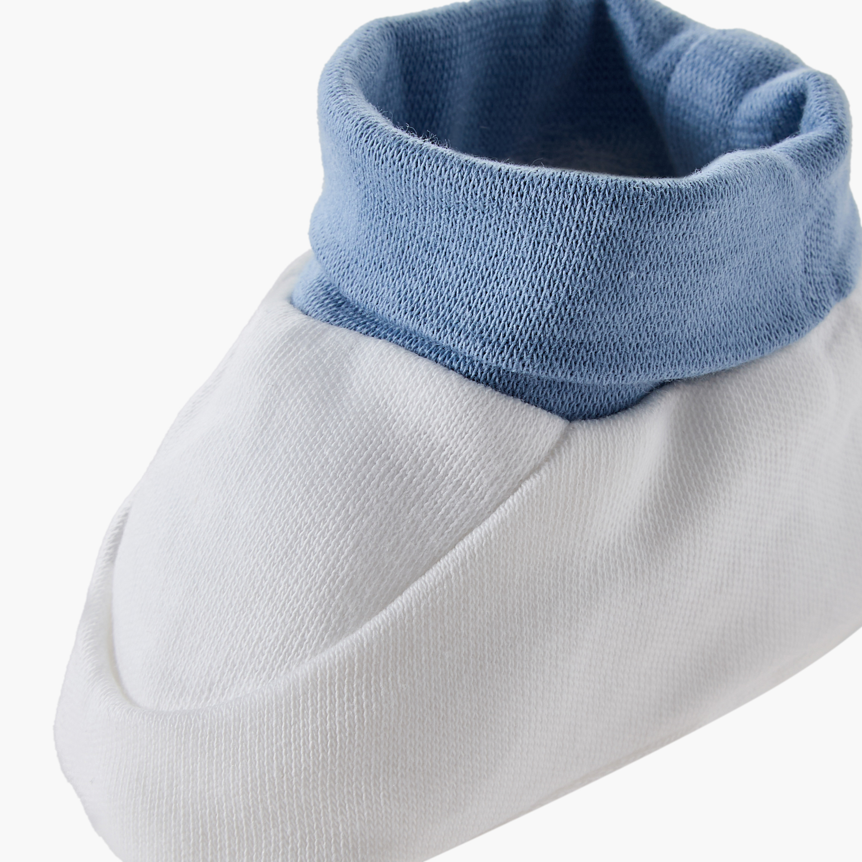 Juniors Booties with Rolled Hem-baby-boys-shoes-booties-image-4