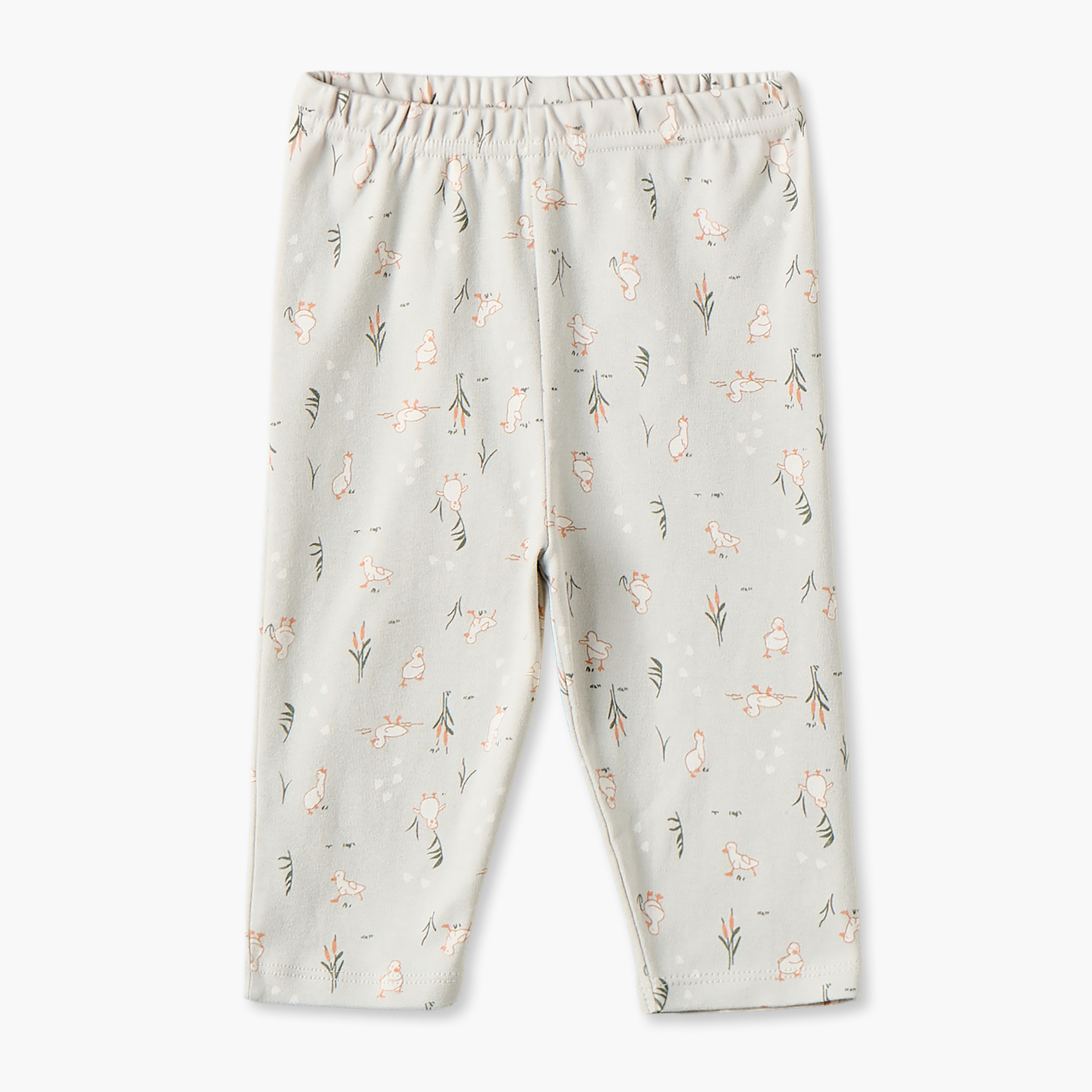 طقم بيجاما قطن بياقة ضيقة وأكمام طويلة وطبعات زهرية من جونيورز-baby-girls-clothing-nightwear-pyjamasets-image-8