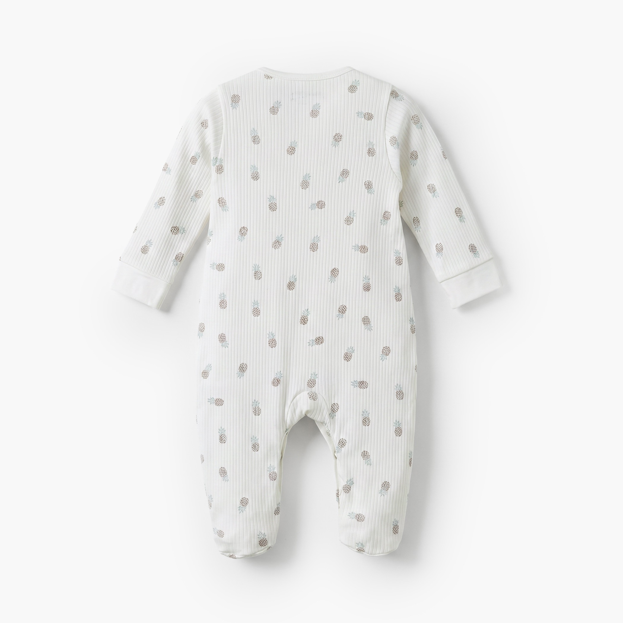 بدلة نوم قطن بياقة ضيقة وأكمام طويلة وطبعات من جونيورز-baby-boys-clothing-nightwear-sleepsuits-image-3