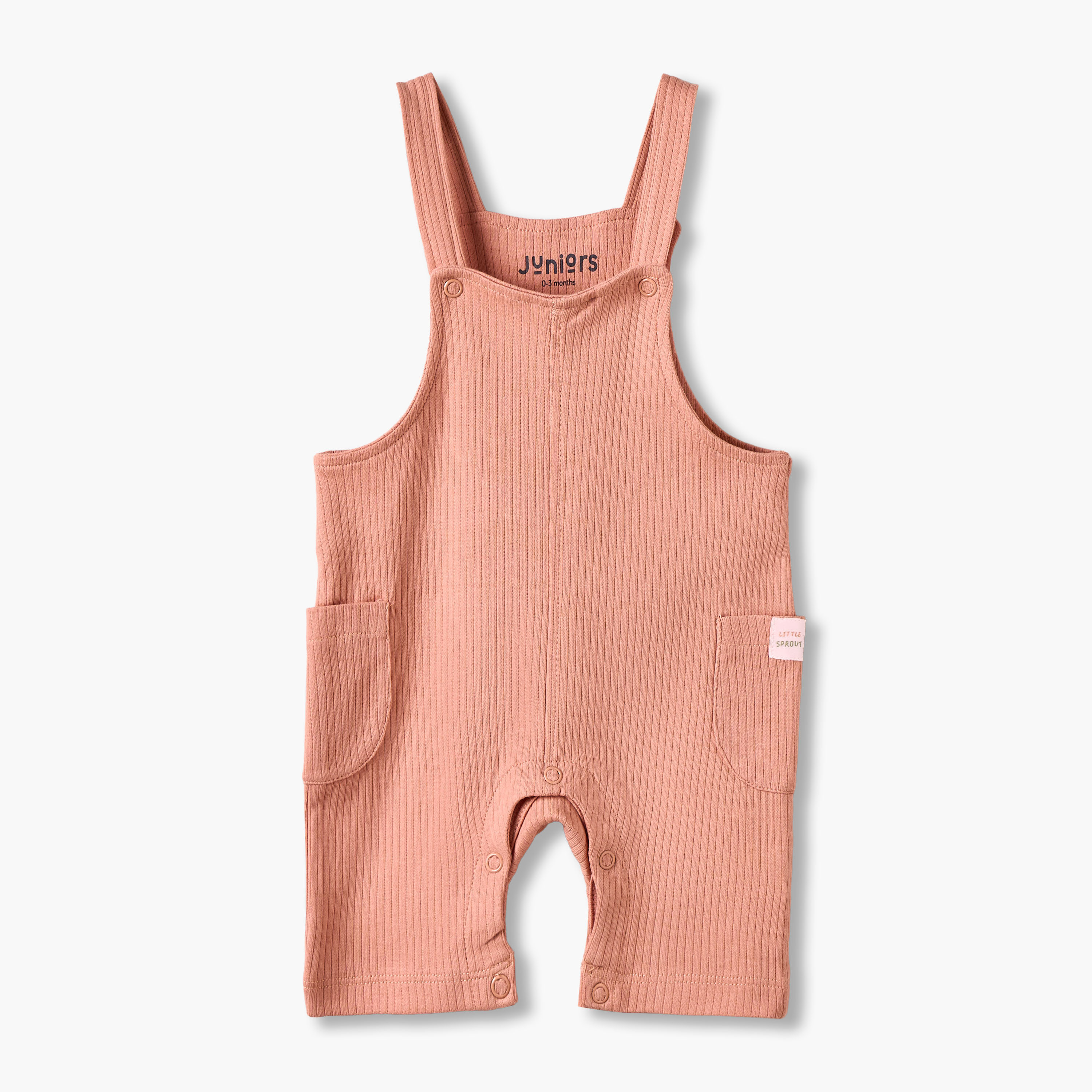 طقم تيشيرت بياقة ضيقة وأكمام قصيرة مع دنغري بطبعات فواكه من جونيورز-baby-boys-clothing-setsandcoords-image-4