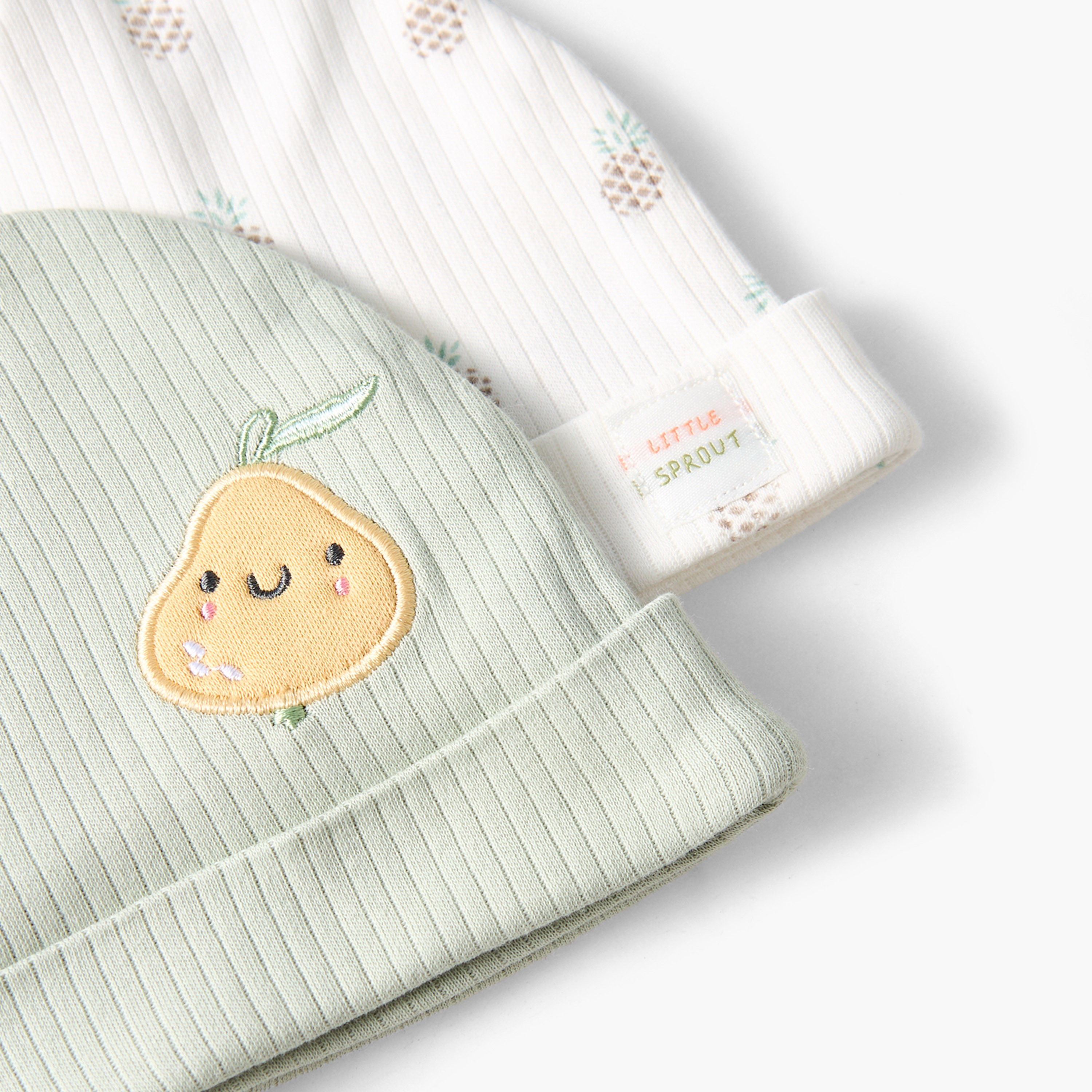 Pack of 2 Juniors Cap with Ribbed Design-baby-boys-accessories-caps-image-6