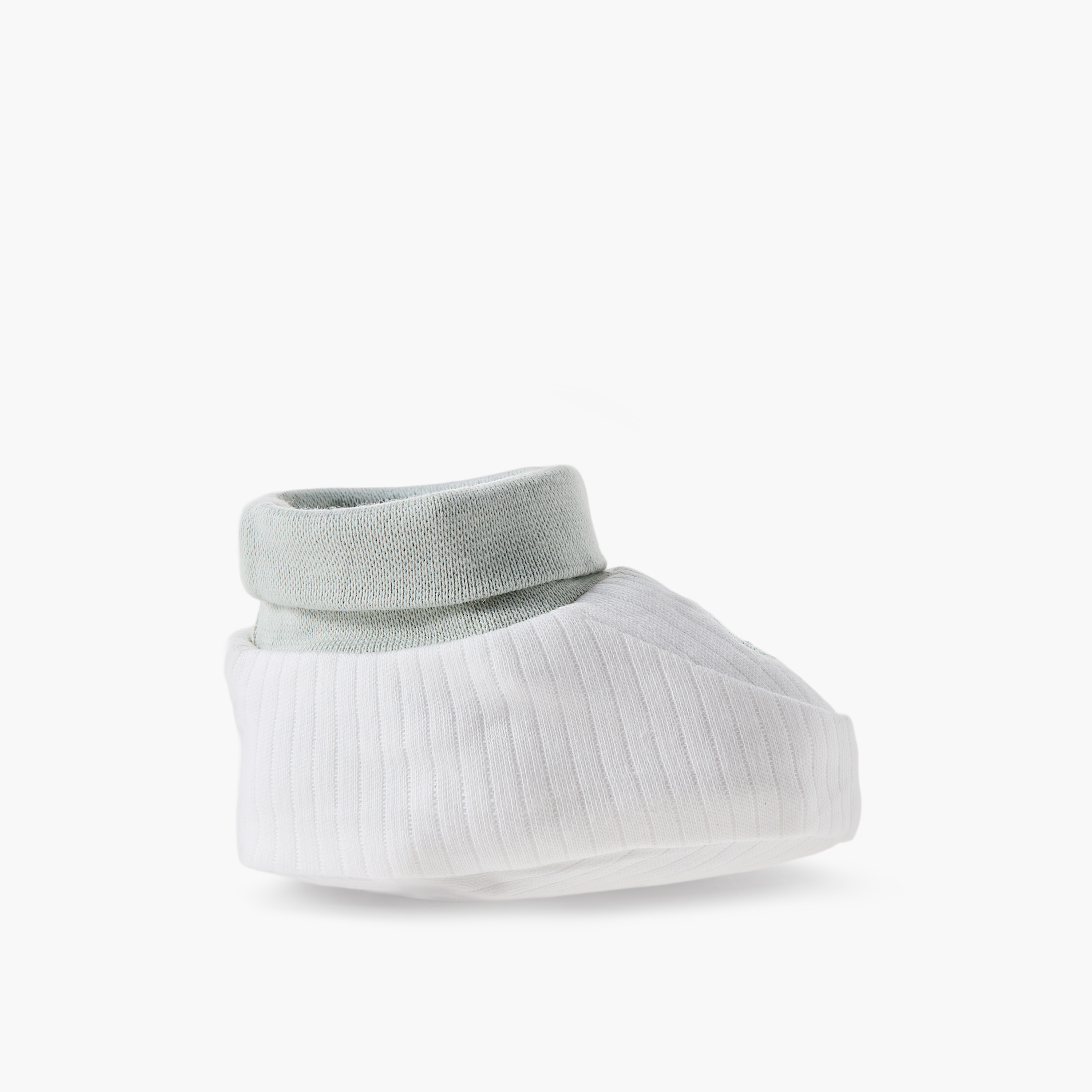 Juniors Booties with Embroidery-baby-boys-shoes-booties-image-3