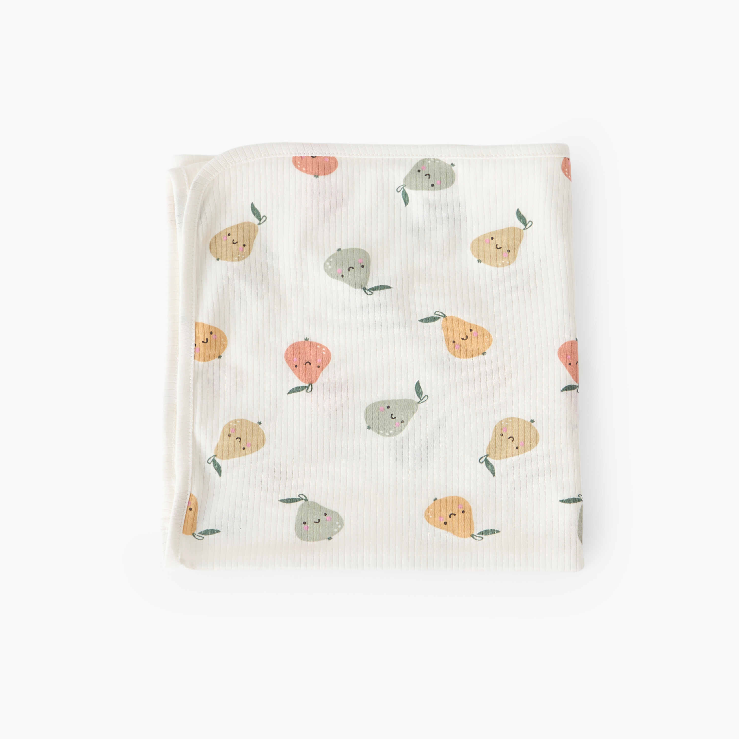 Juniors Receiving Blanket with Pear Print-baby-nursery-blanketsandswaddles-receivingblankets-image-3