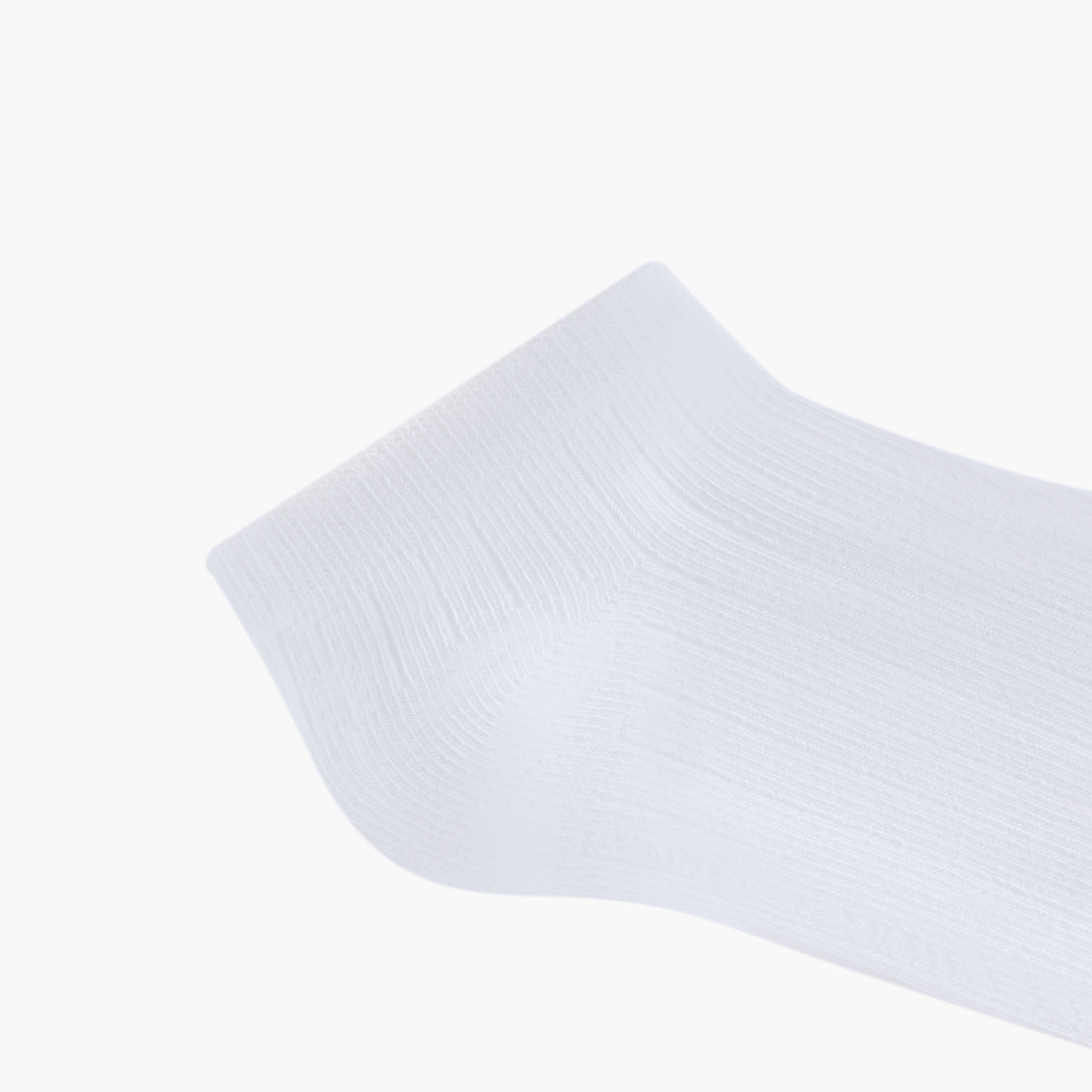 Juniors Ribbed Ankle Length Socks - Set of 5-girls-accessories-socks-image-3