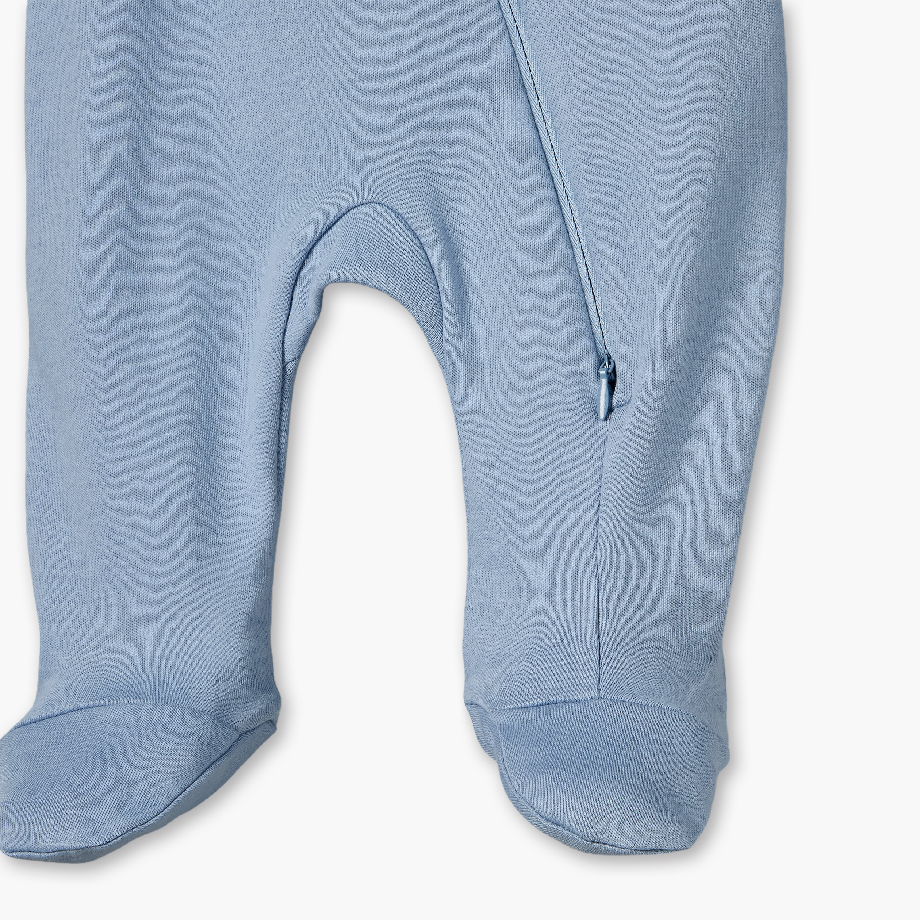 Pack of 7 Juniors Cotton Crew Neck Long Sleeves Sleepsuit with Zip Closure-baby-boys-clothing-nightwear-sleepsuits-image-11