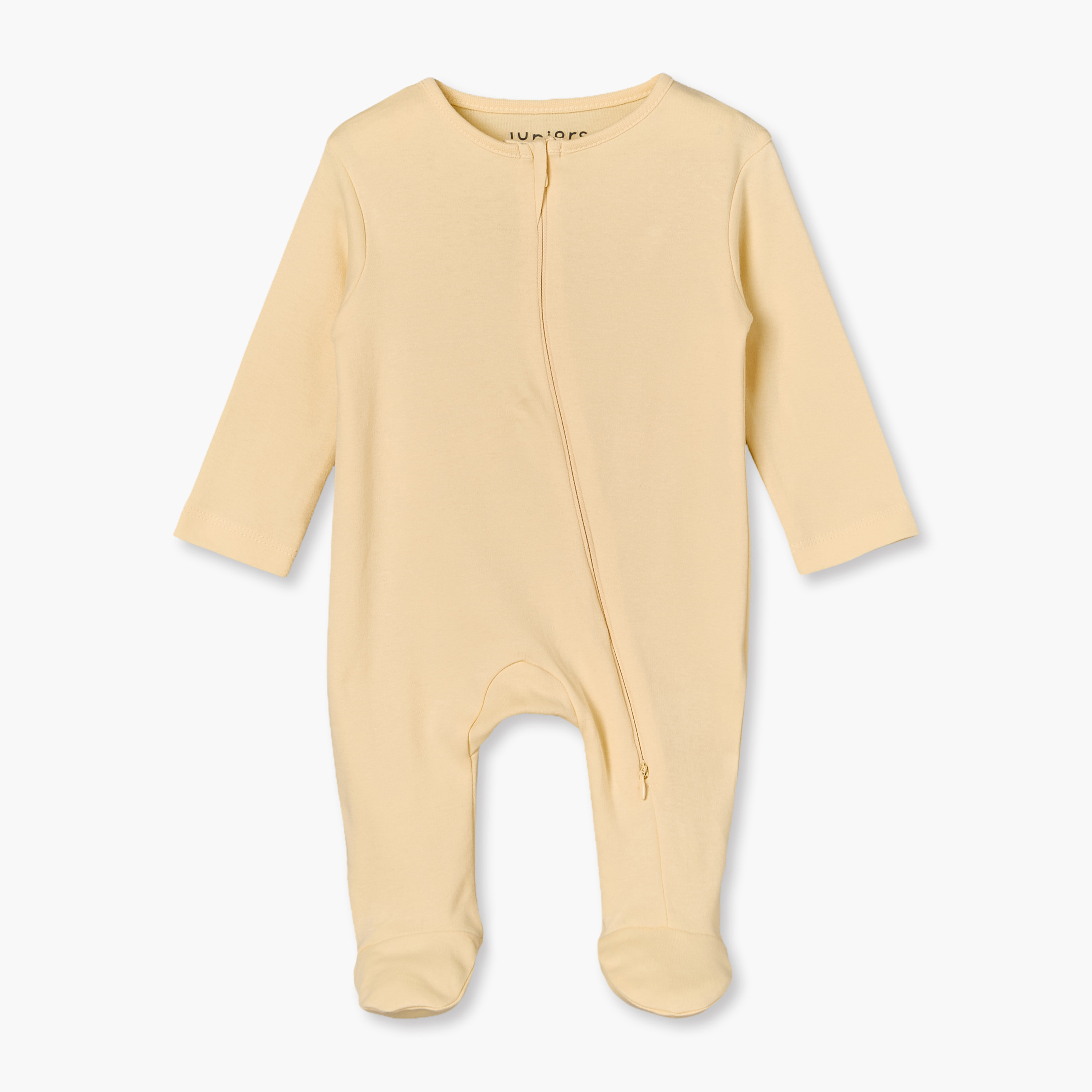 Pack of 7 Juniors Cotton Crew Neck Long Sleeves Sleepsuit with Zip Closure-baby-boys-clothing-nightwear-sleepsuits-image-8