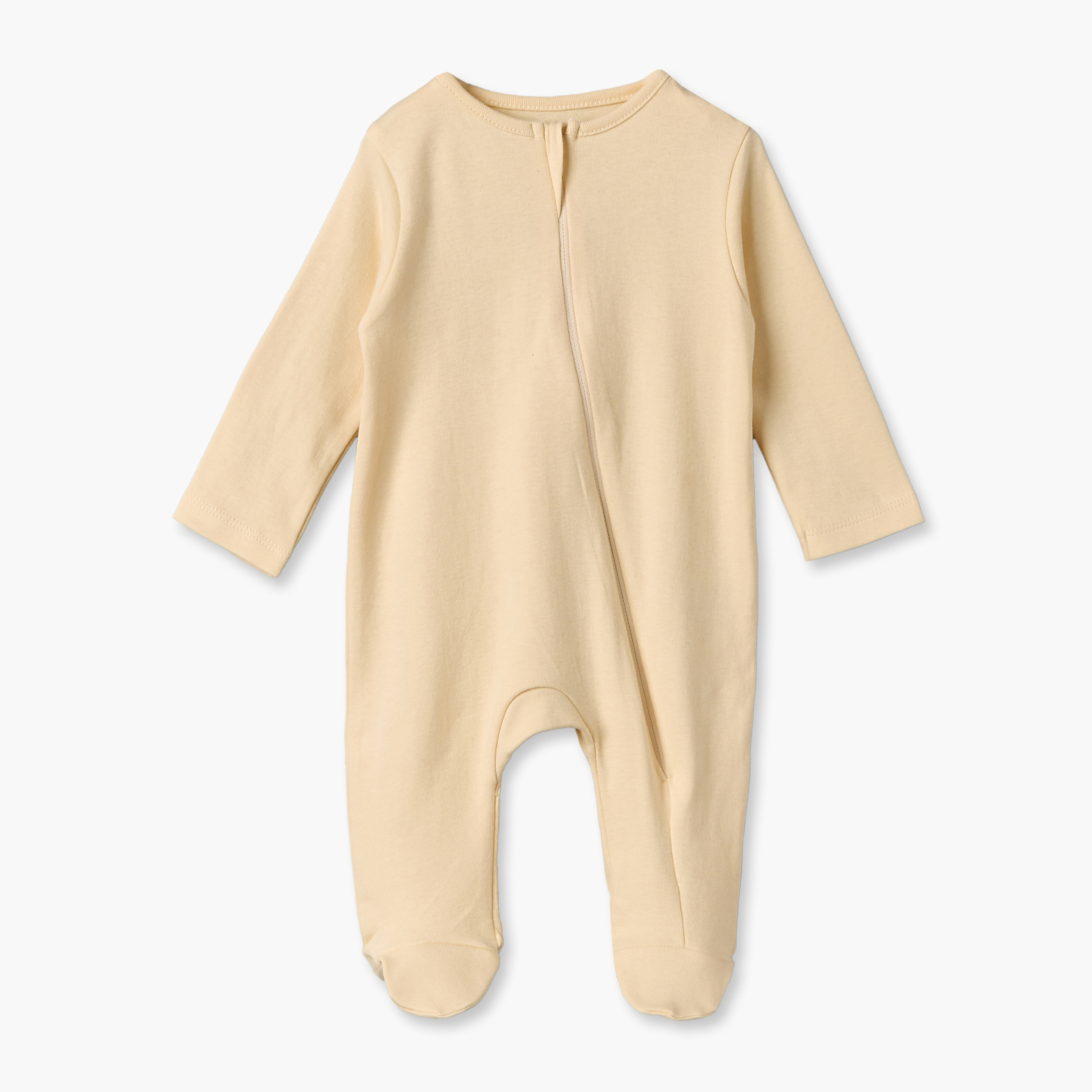 طقم بدلات نوم قطن بياقة ضيقة وأكمام طويلة وسحاب إغلاق 3 قطع من جونيورز-baby-girls-clothing-nightwear-sleepsuits-image-3